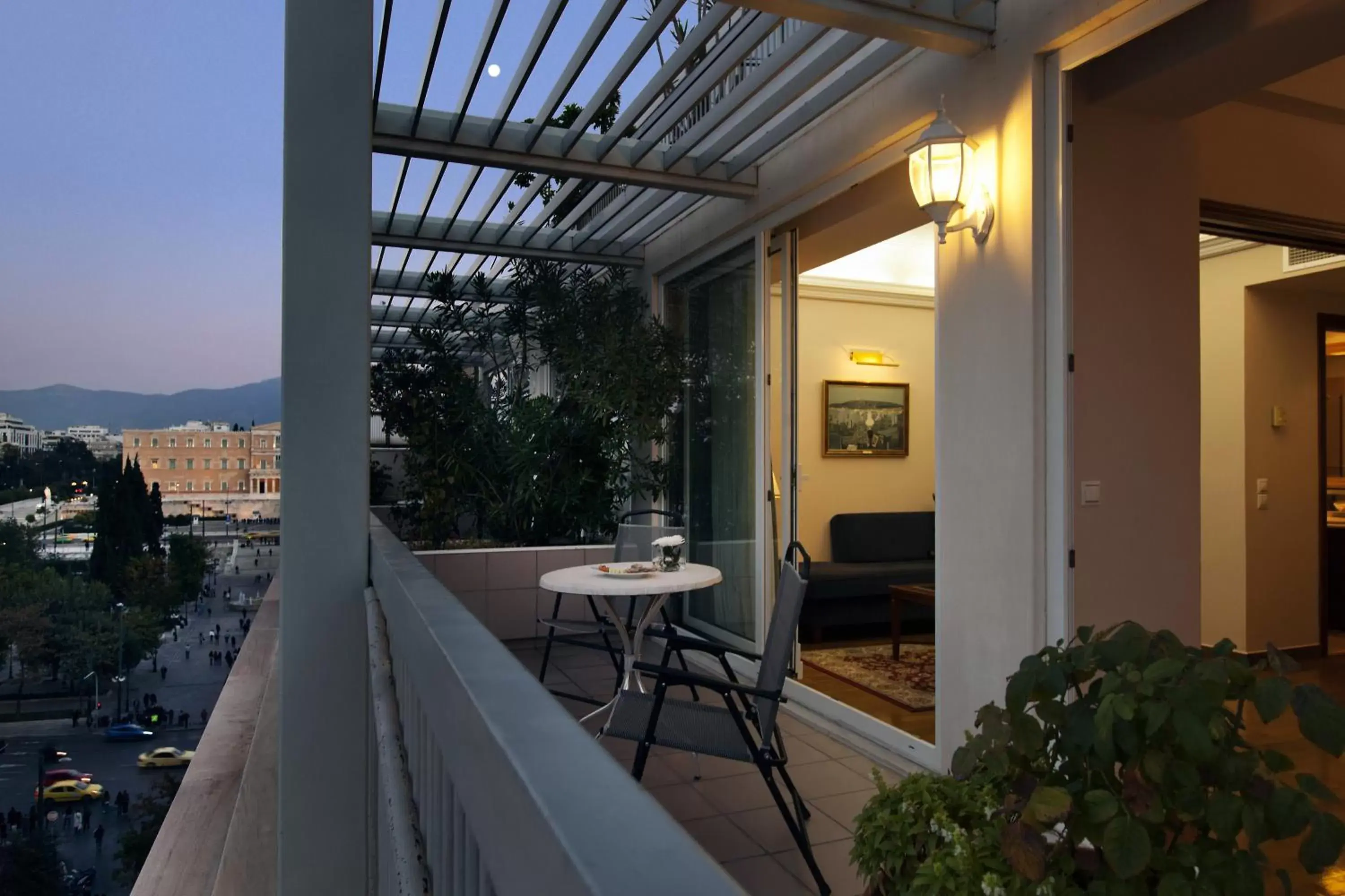Balcony/Terrace in Electra Hotel Athens