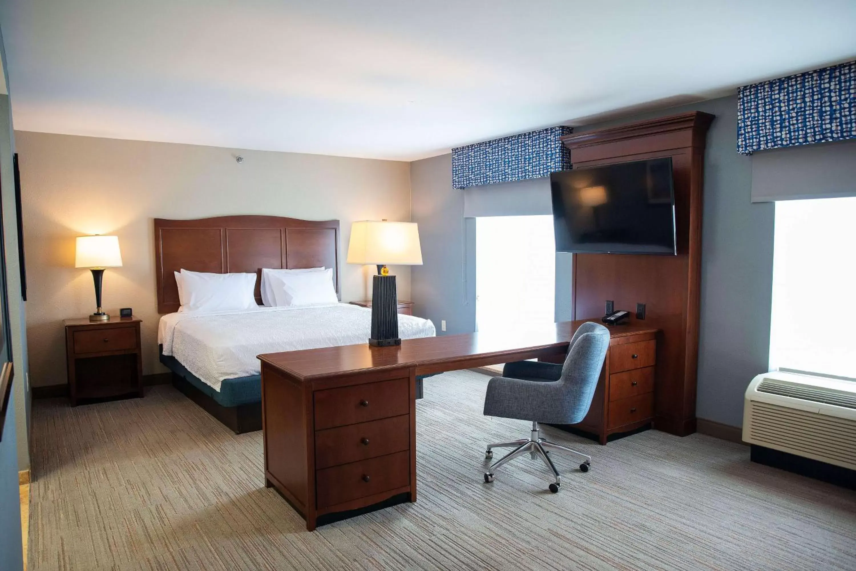 Bedroom, Bed in Hampton Inn & Suites Jacksonville