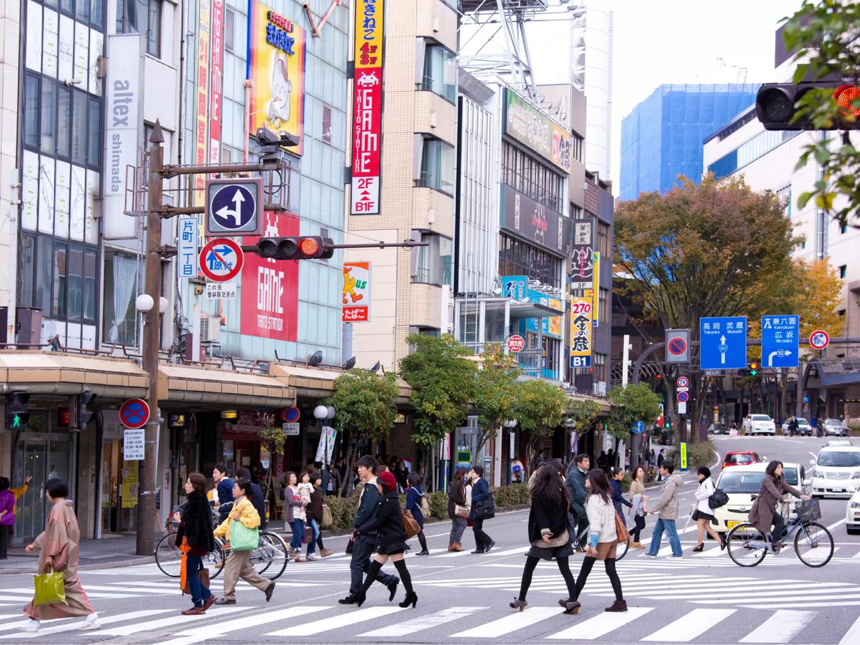 Nearby landmark in Hotel Wing International Premium Kanazawa Ekimae