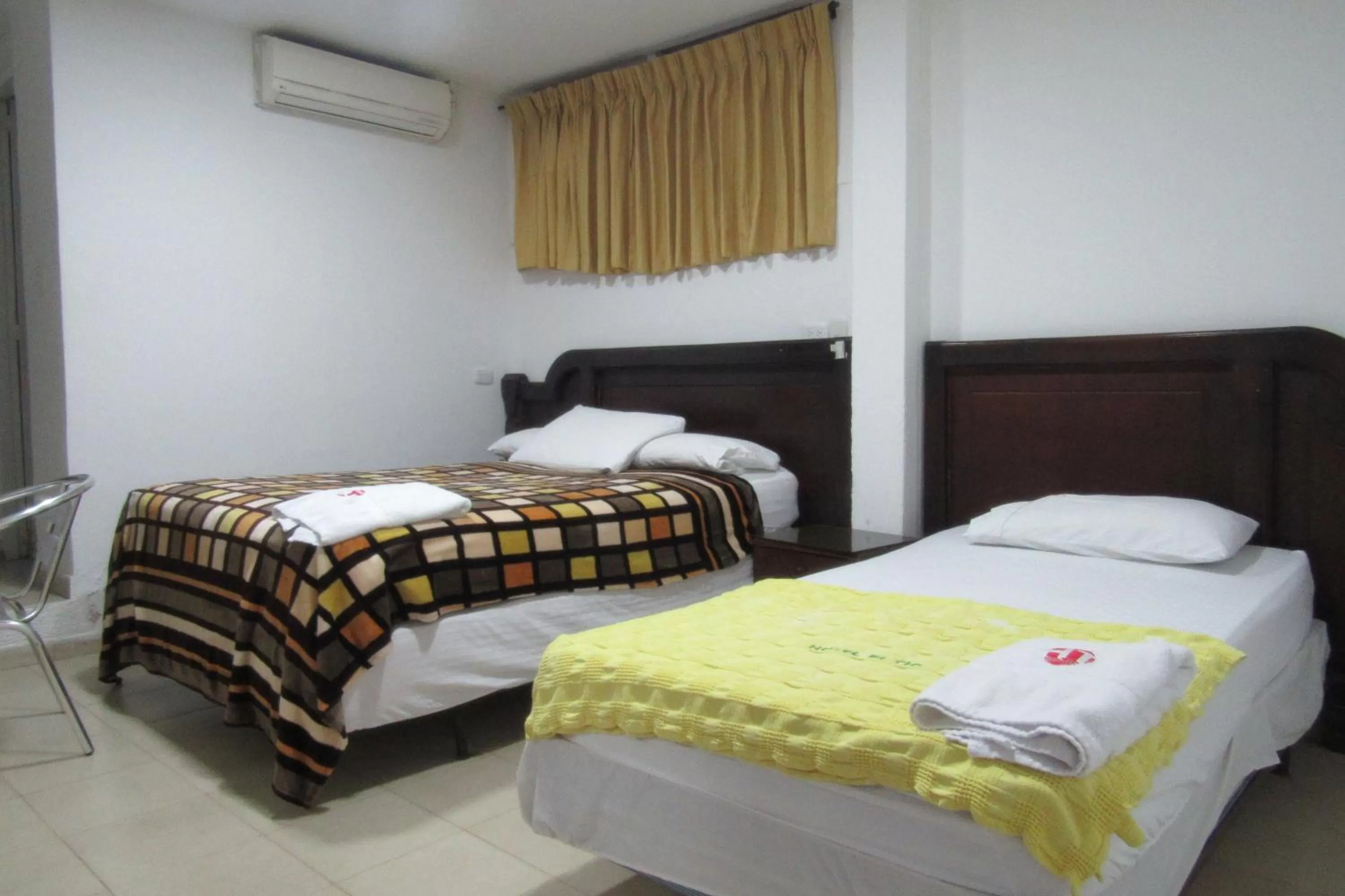 Bed in Hotel Nuevo Tio