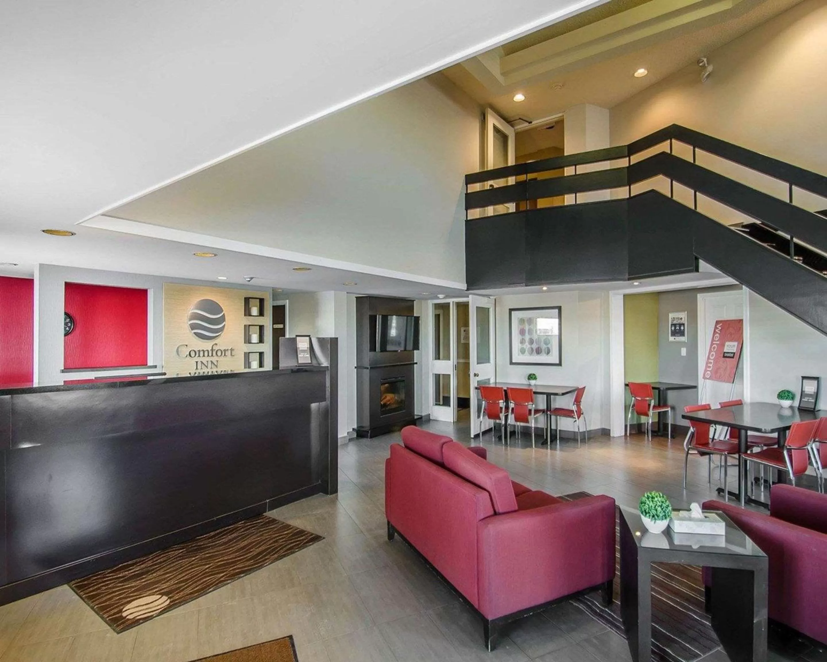 Lobby or reception in Comfort Inn