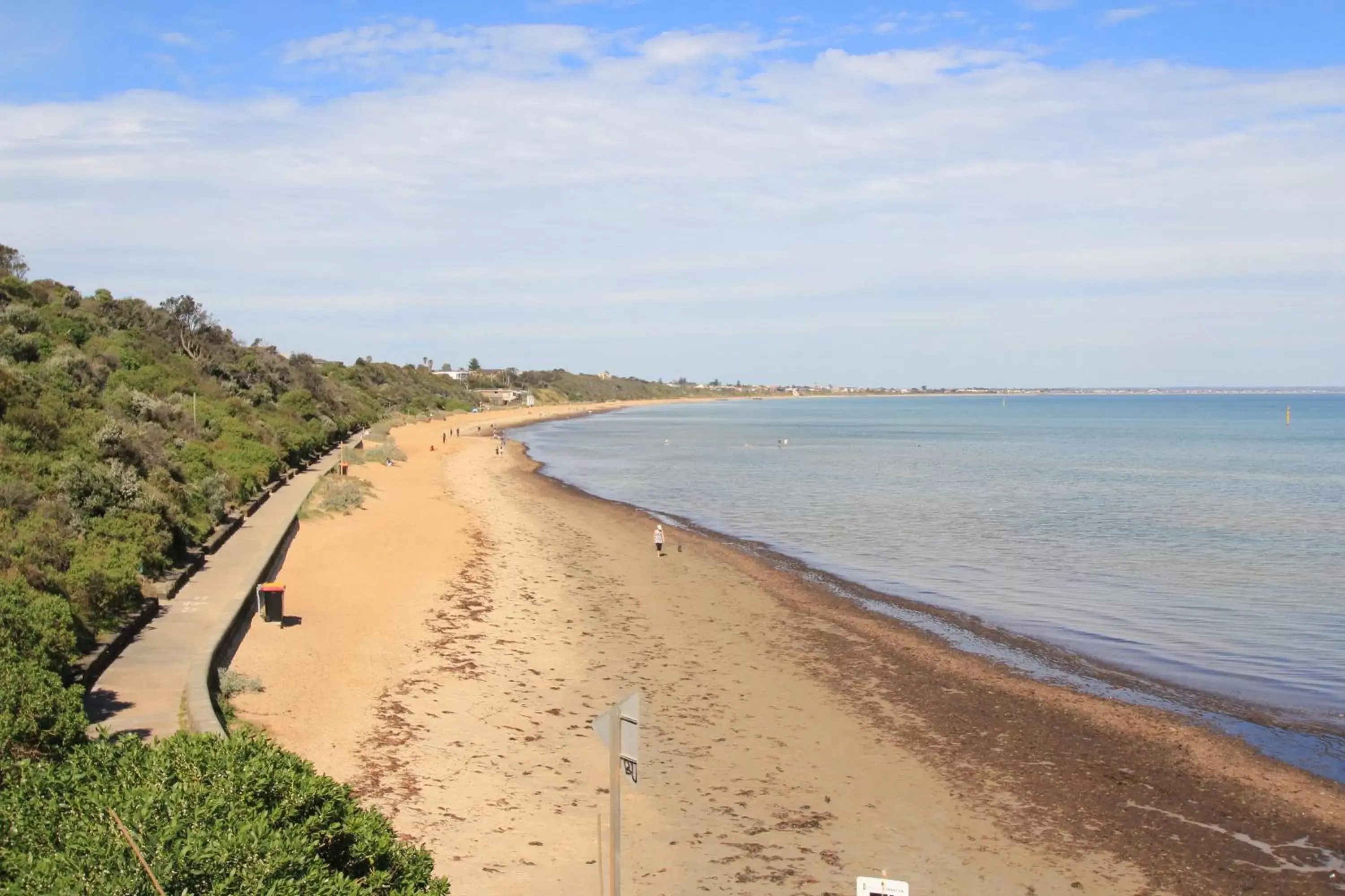 Cycling, Beach in Beaumaris Bay Motel