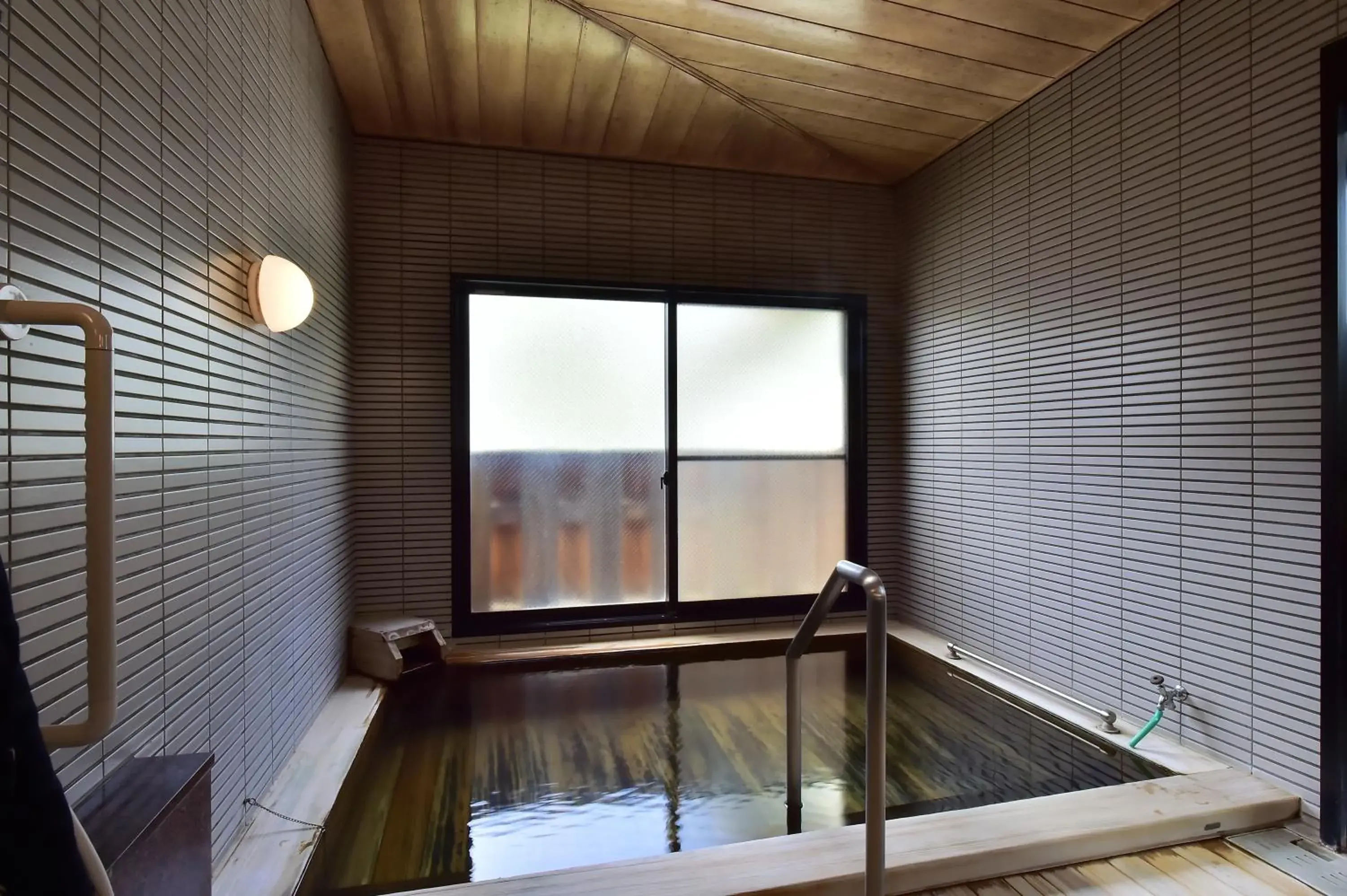 Hot Spring Bath in Ryokan Hakura