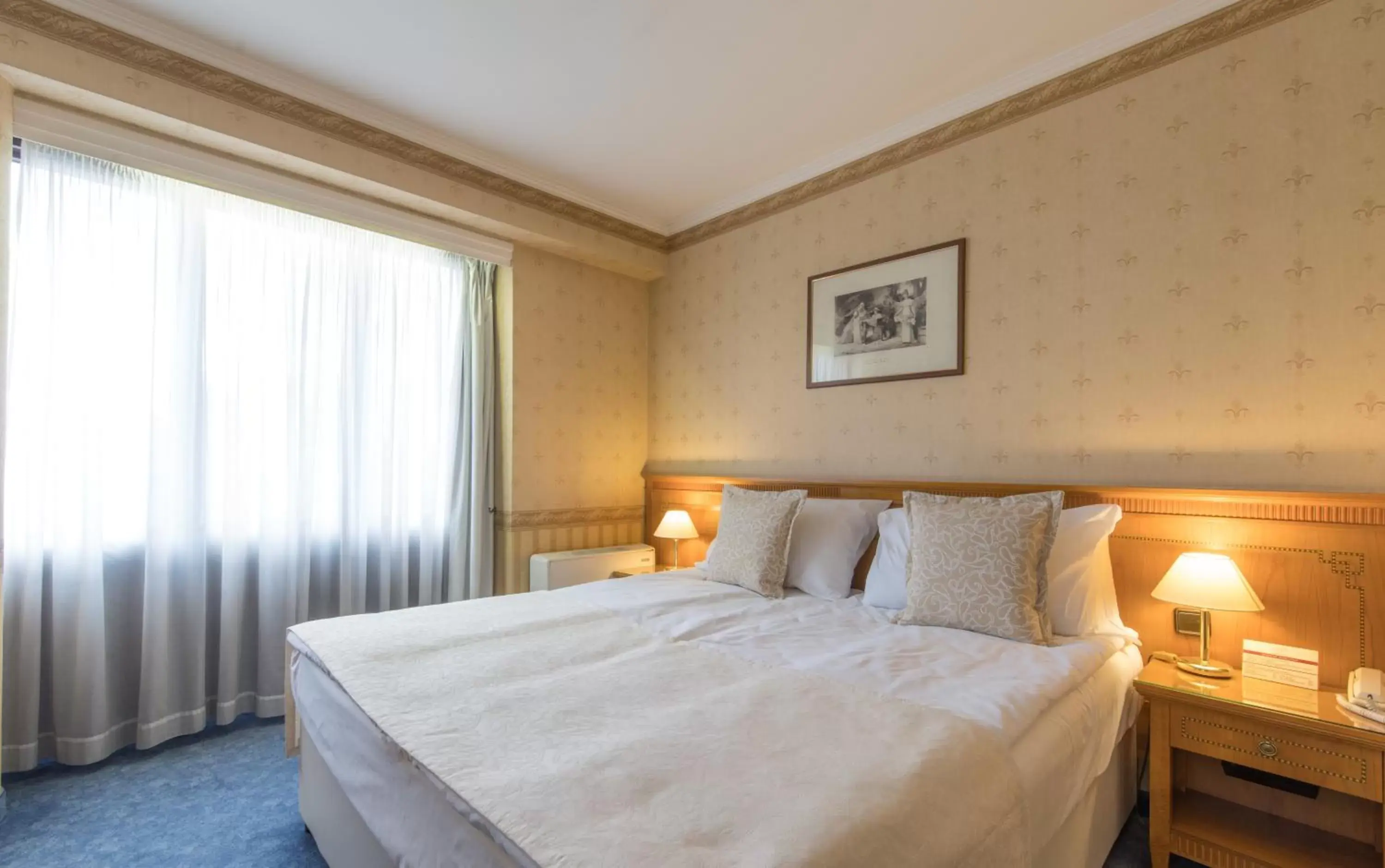 Bedroom, Bed in Hotel Downtown - TOP location in the heart of Sofia city