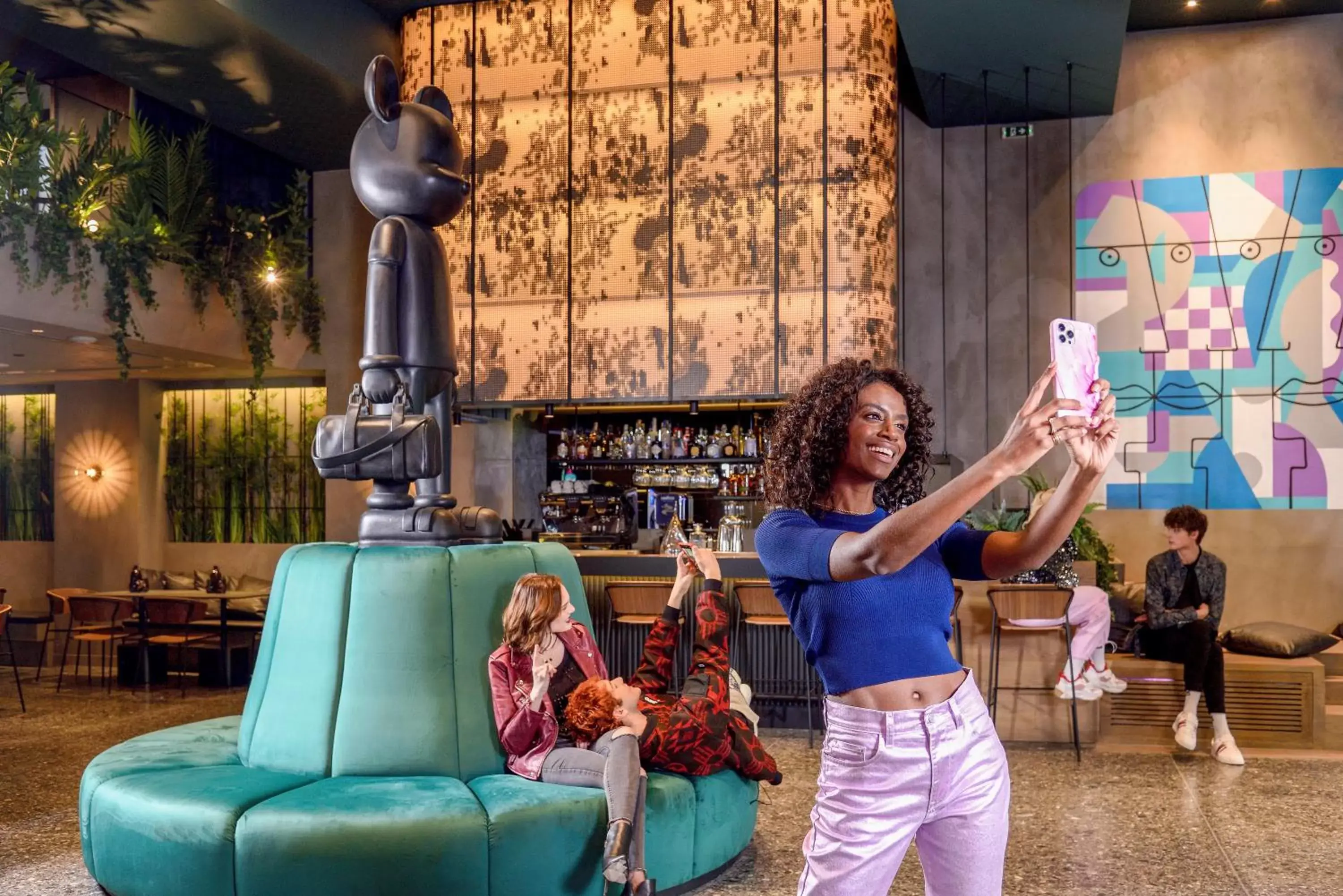 Property building in ONOMA Hotel Property building in ONOMA Hotel