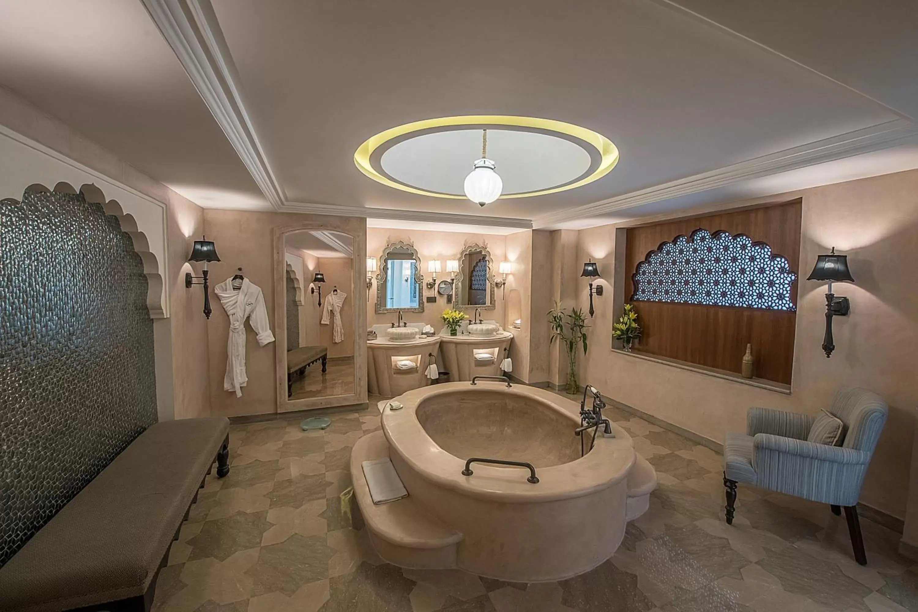 Property building, Bathroom in Fairmont Jaipur