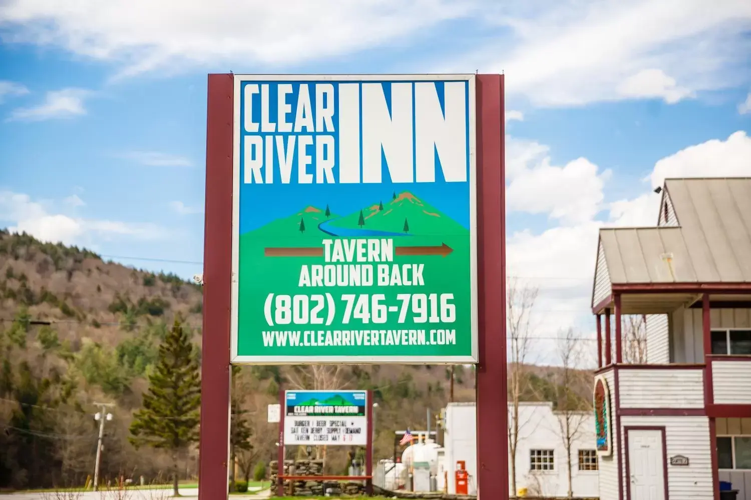 Property logo or sign in Clear River Inn and Tavern