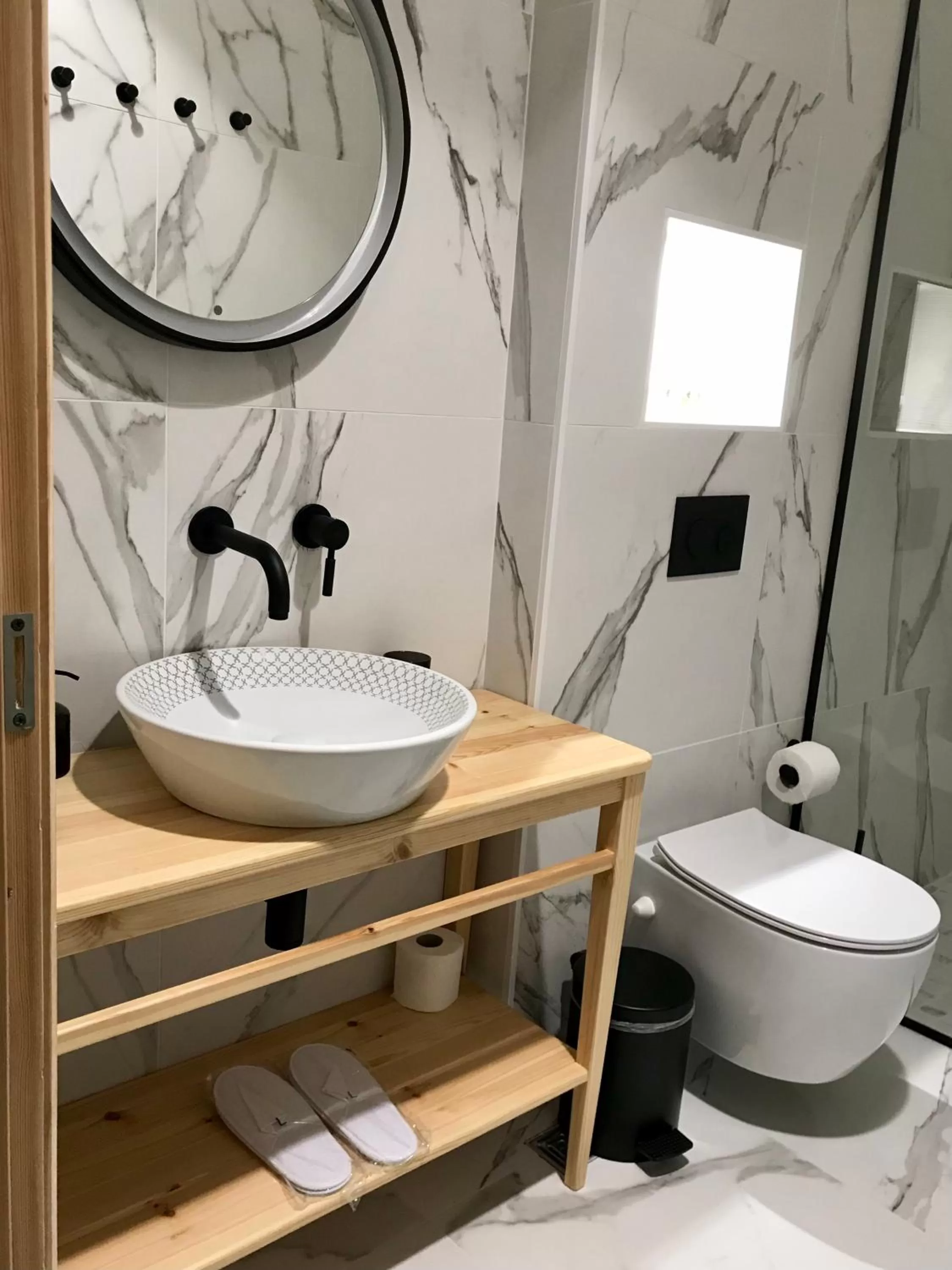 Bathroom in VASILIKON Hotel 1888 the past is present HISTORICAL PRESERVATION MONUMENT