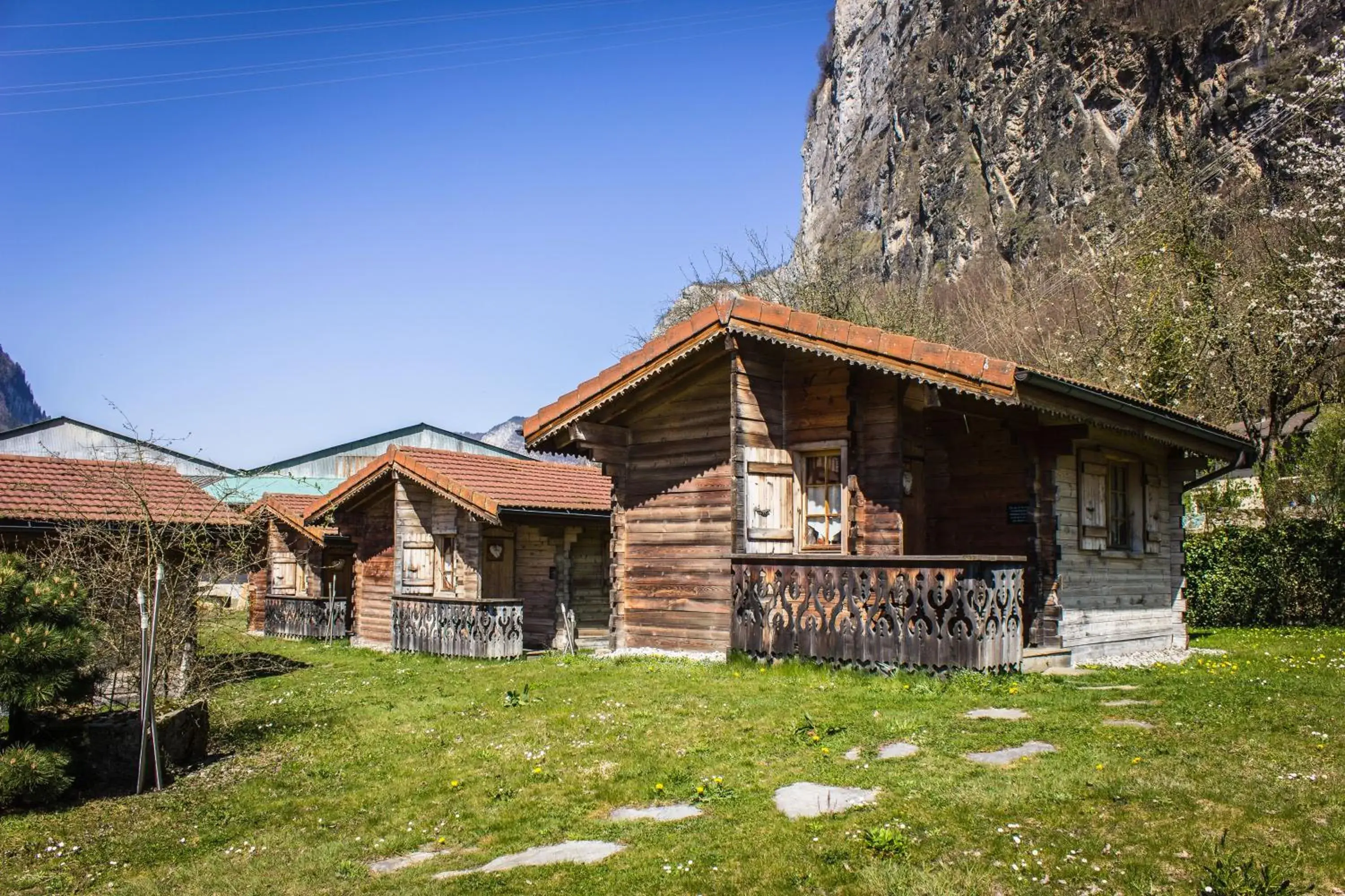 Garden, Property Building in Le Relais Du Mont Blanc