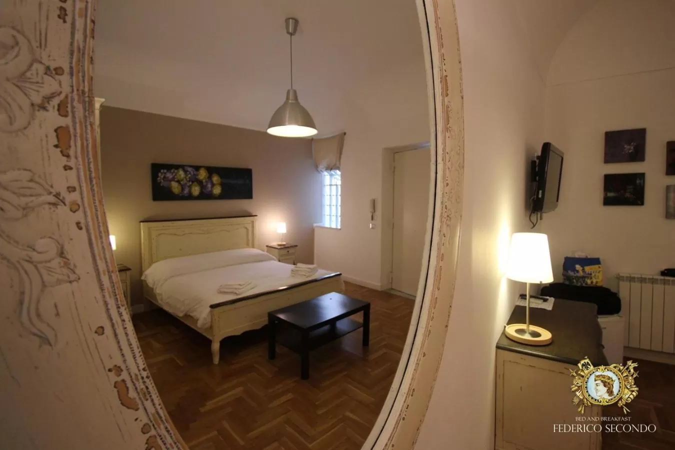 Bedroom, Bed in Federico Secondo B&B