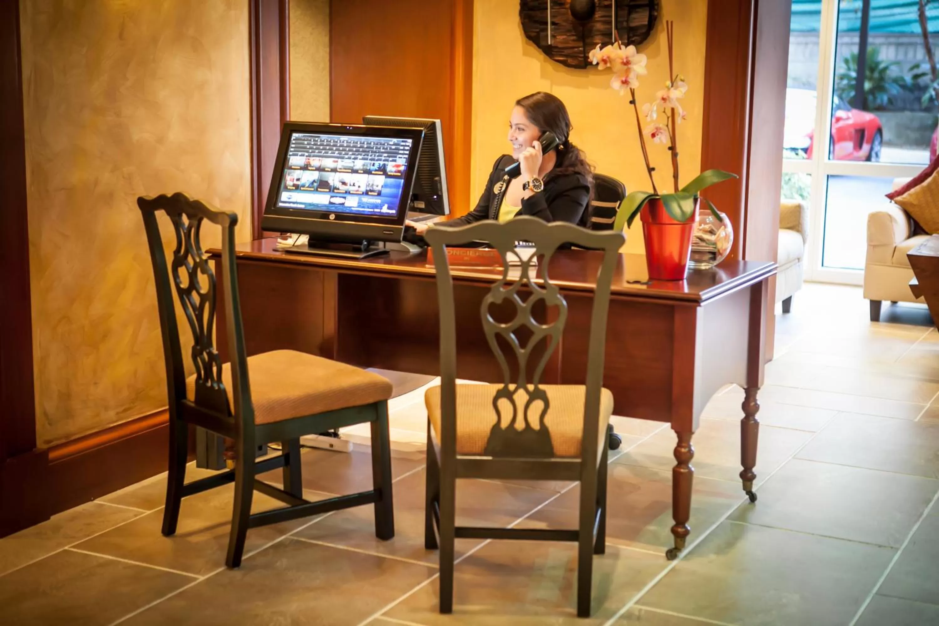 Staff in The Mutiny Luxury Suites Hotel