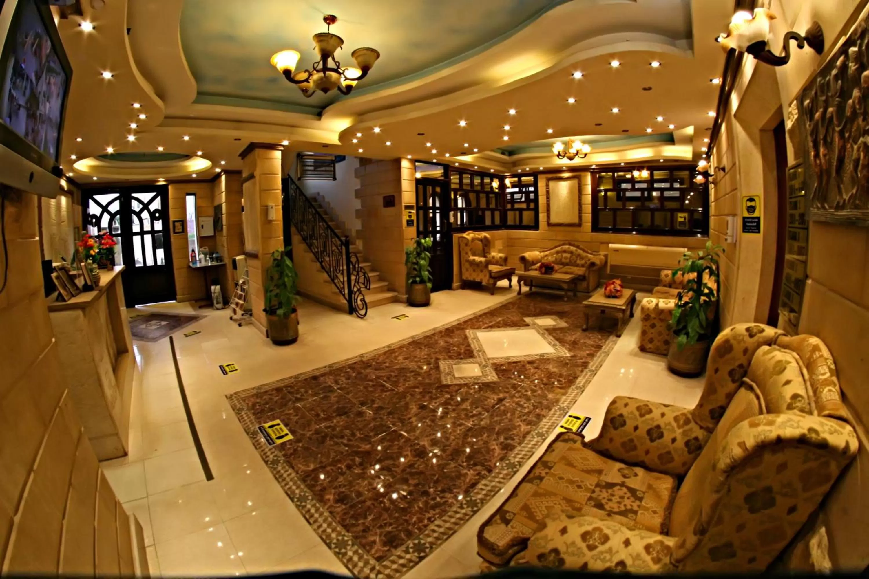 Lobby or reception in Luxor Hotel Hurghada