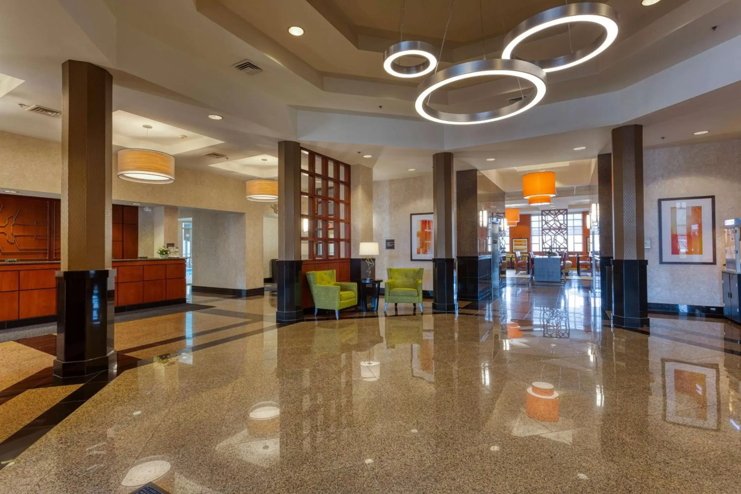 Lobby or reception, Lobby/Reception in Drury Inn & Suites Indianapolis Northeast