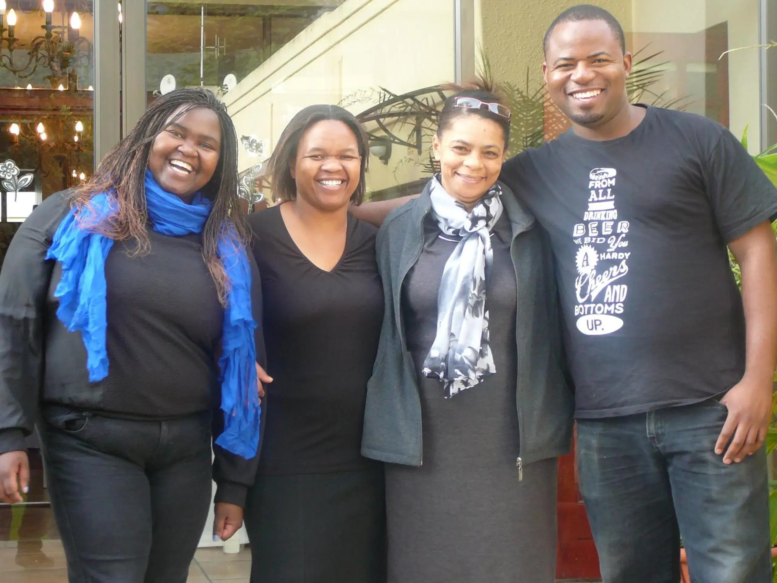 Staff, Guests in Riversong Guest House