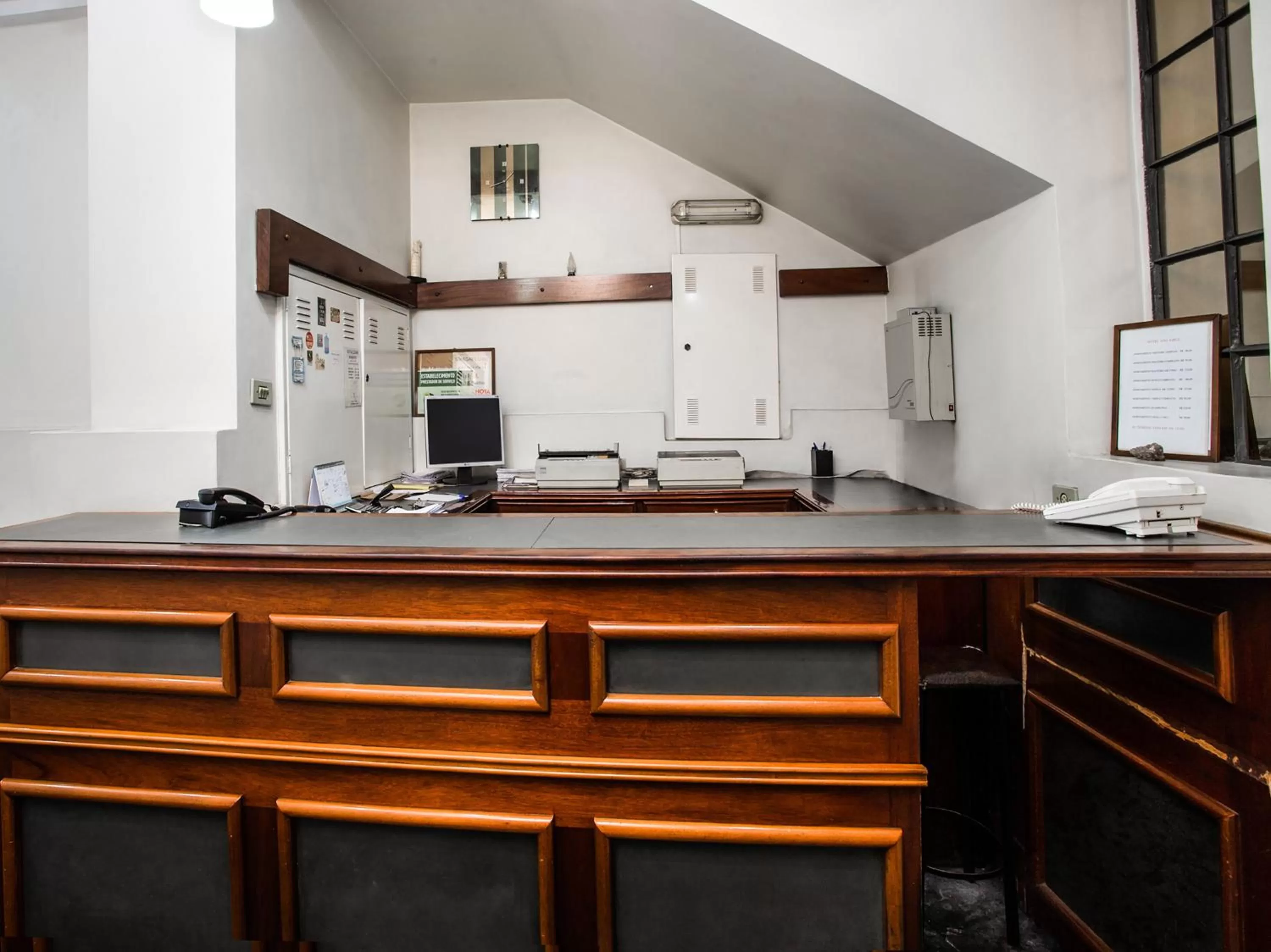 Lobby or reception in Hotel São Jorge São Paulo - Próximo a 25 de março, região do Brás, fácil acesso ao Expo Center Norte e Mercado Municipal SP