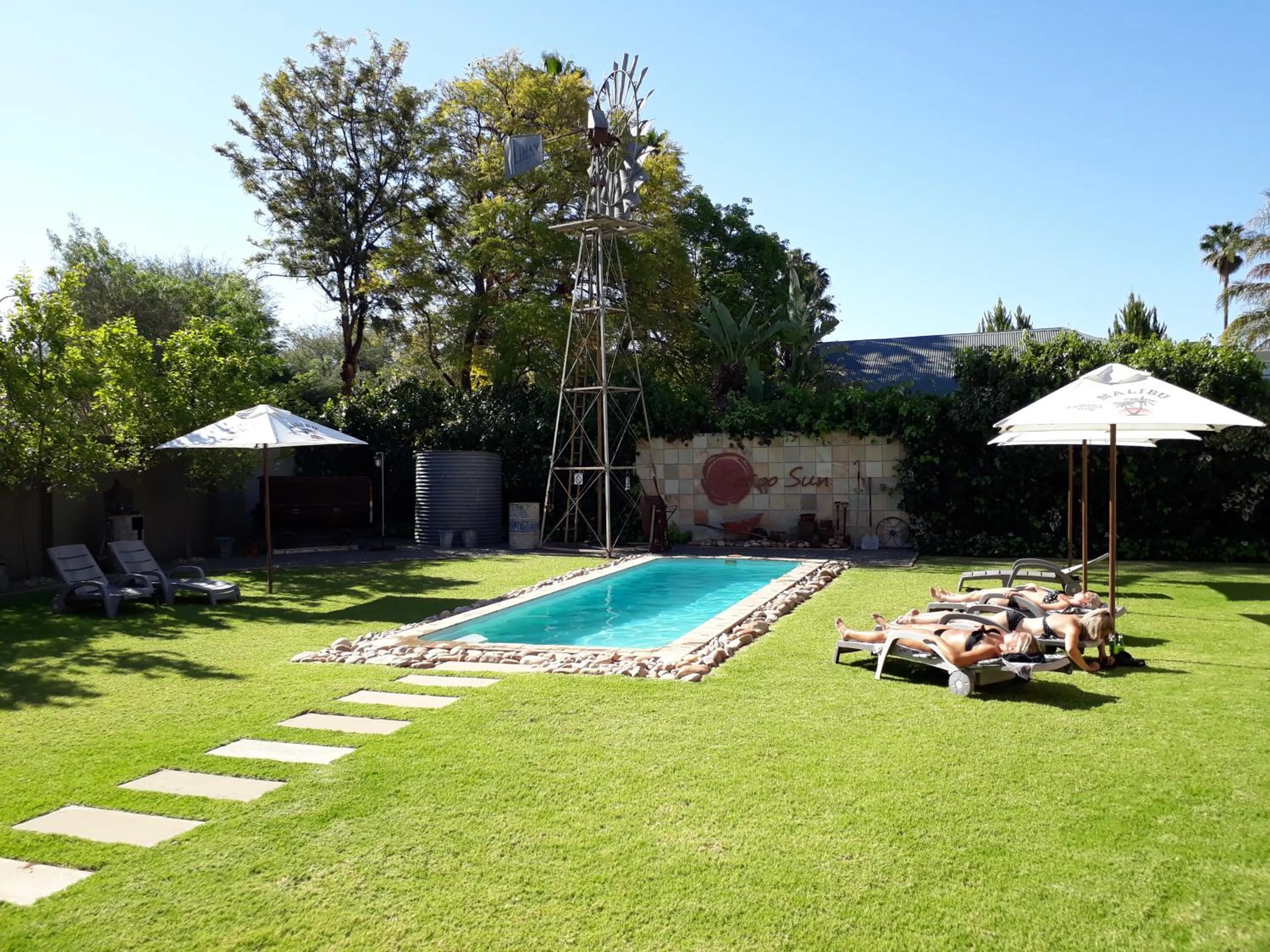 Garden in Karoo Sun Guest House