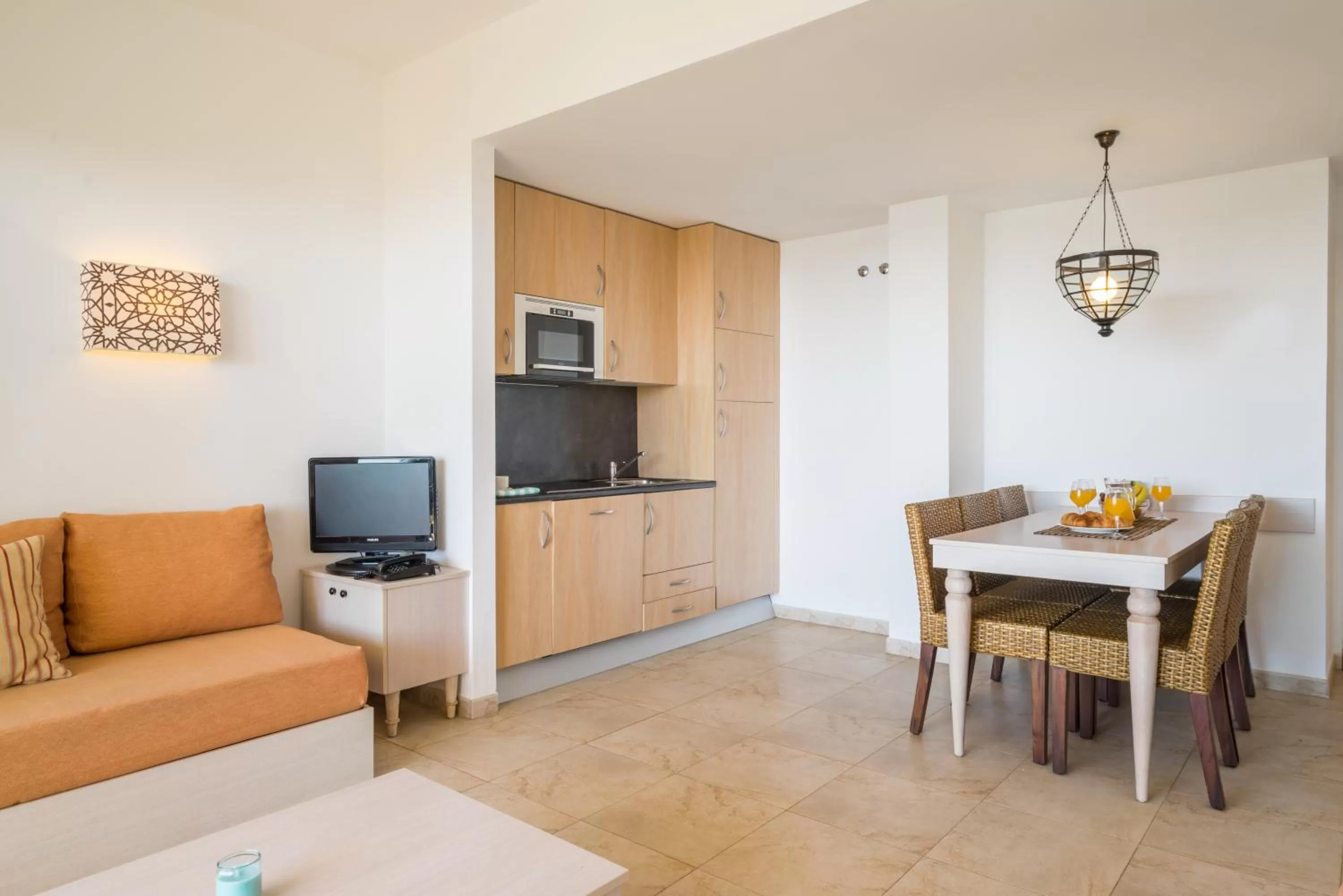 Living room in Pierre & Vacances Resort Terrazas Costa del Sol