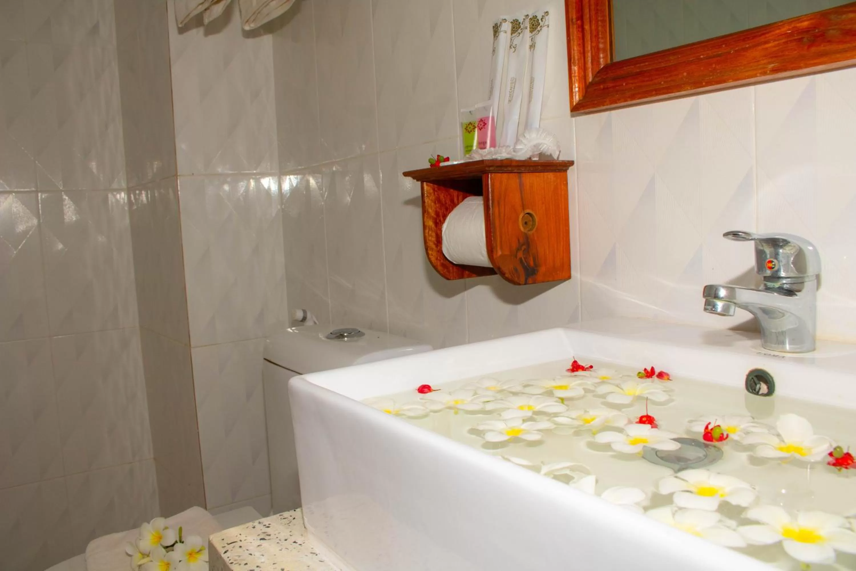 Bathroom in The Blanc Residence