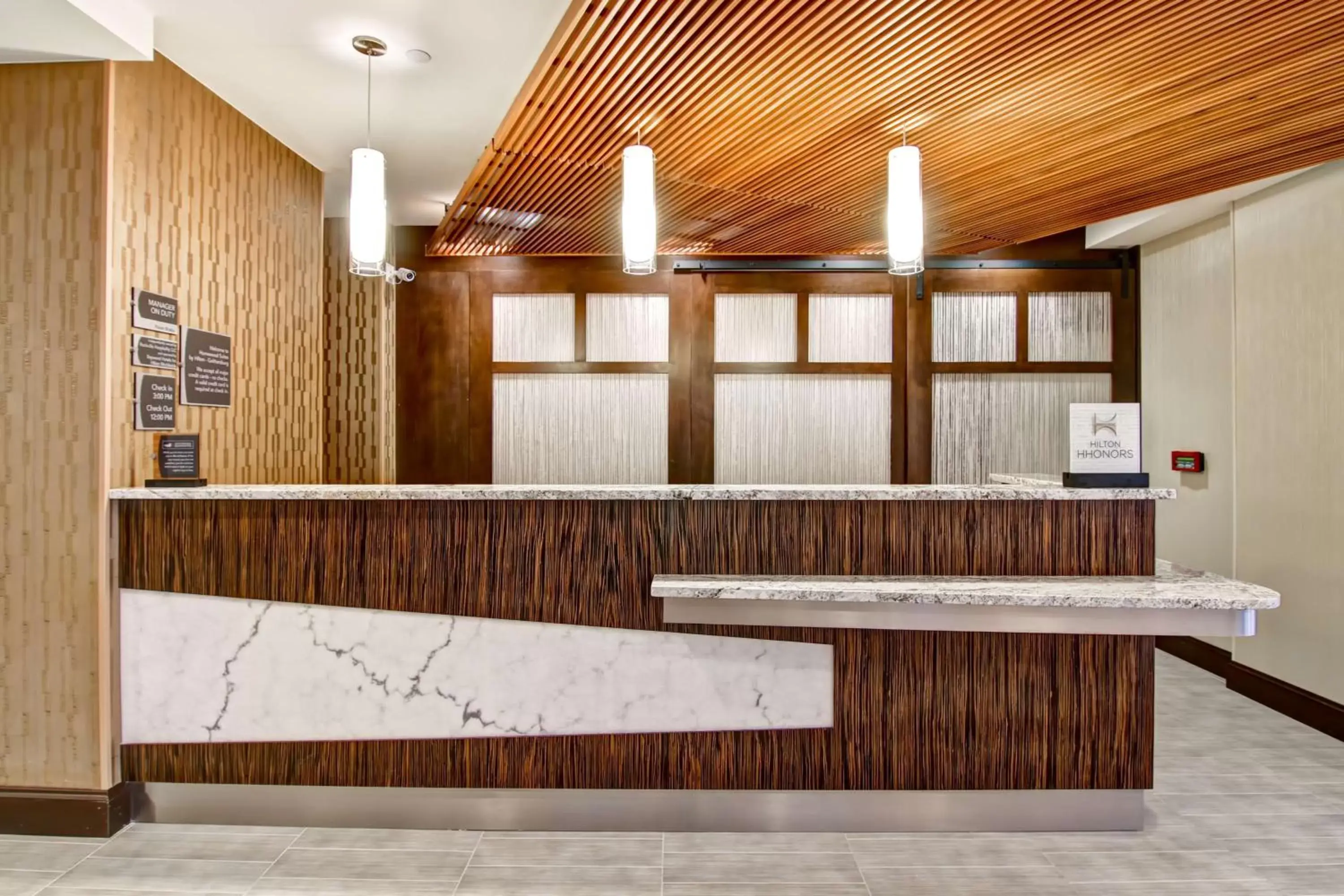 Lobby or reception in Homewood Suites by Hilton Gaithersburg/Washington, DC North