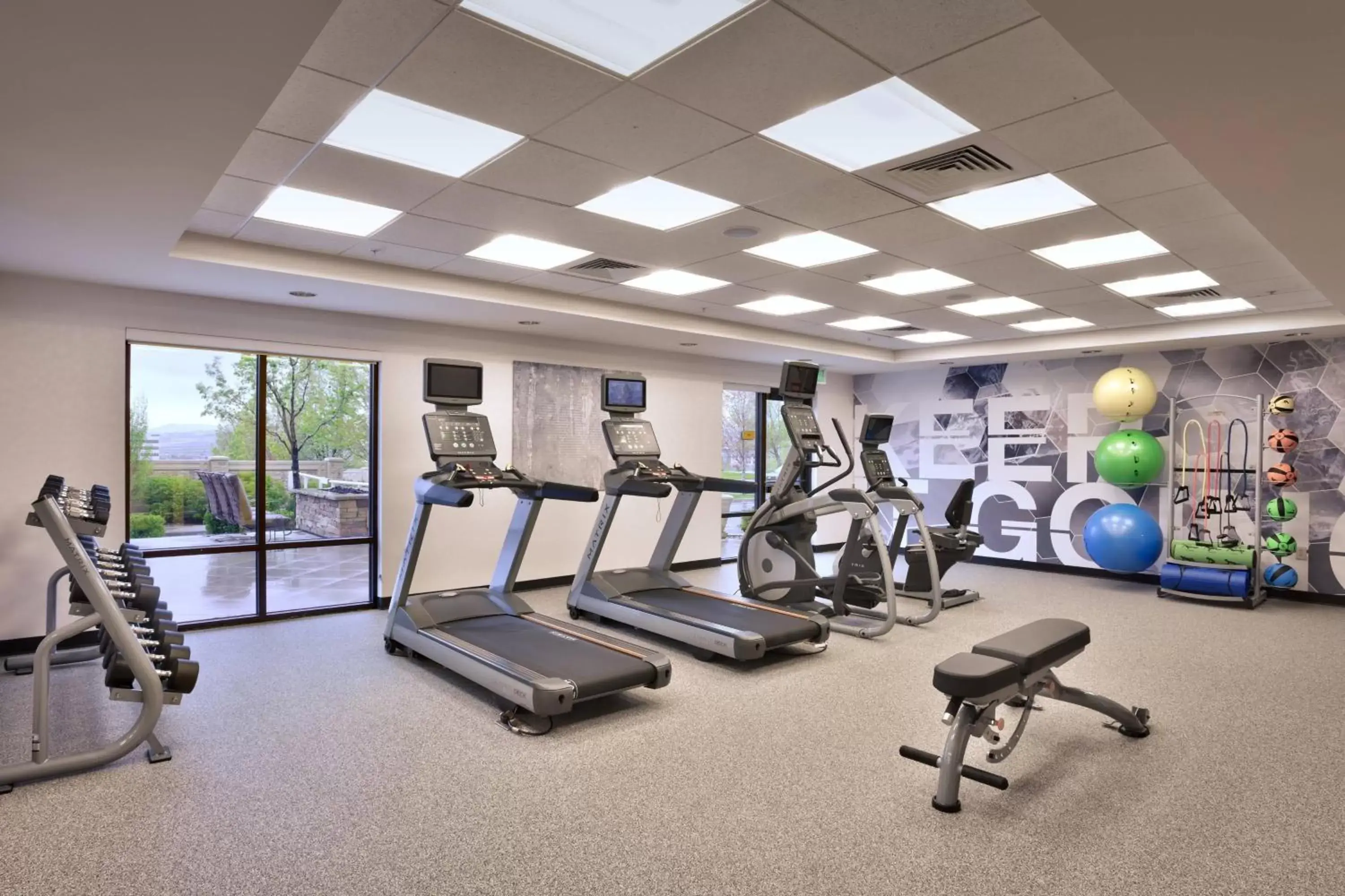 Fitness centre/facilities, Fitness Center/Facilities in SpringHill Suites Lehi at Thanksgiving Point