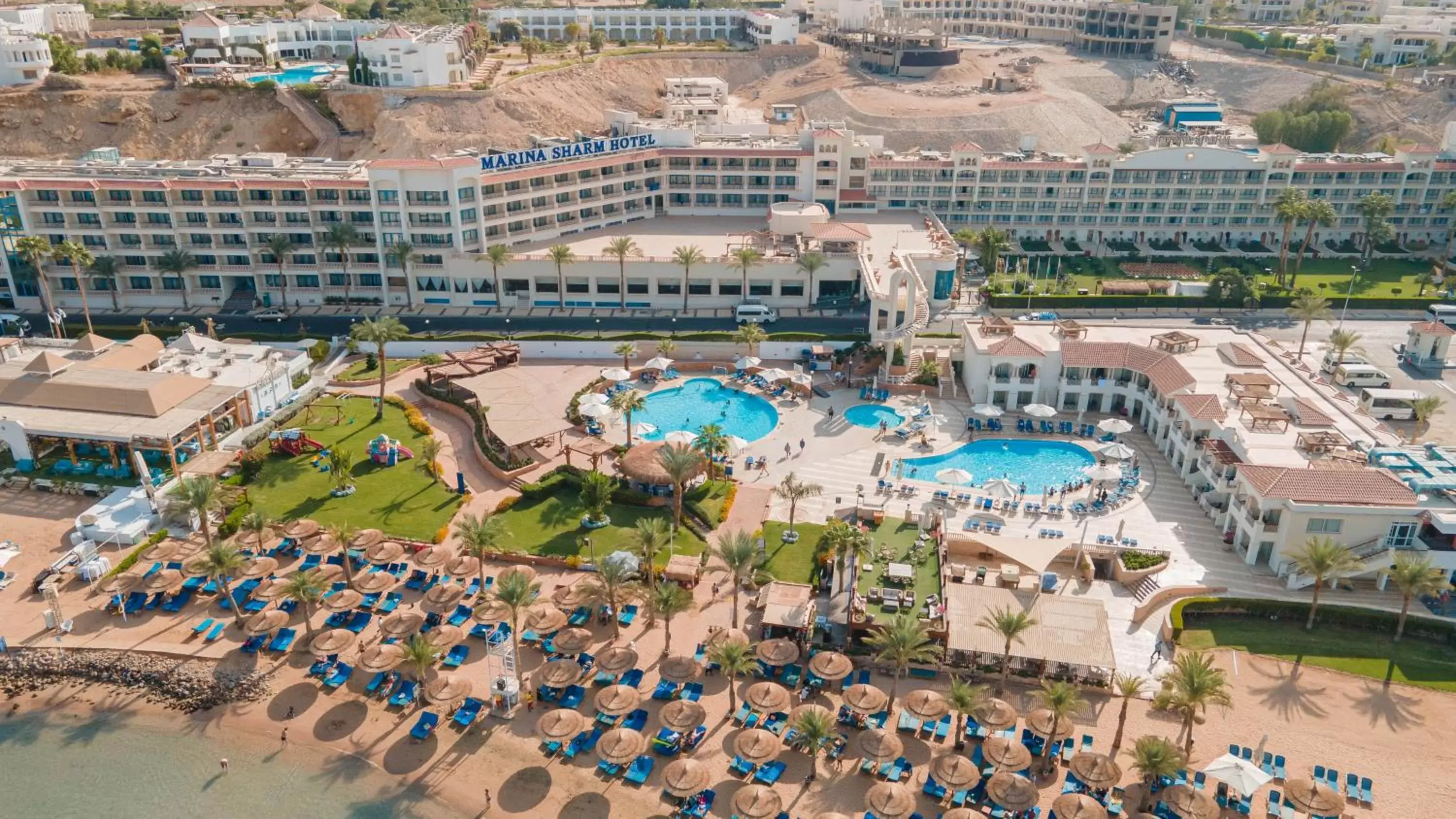 Property building, Bird's-eye View in Marina Sharm Hotel