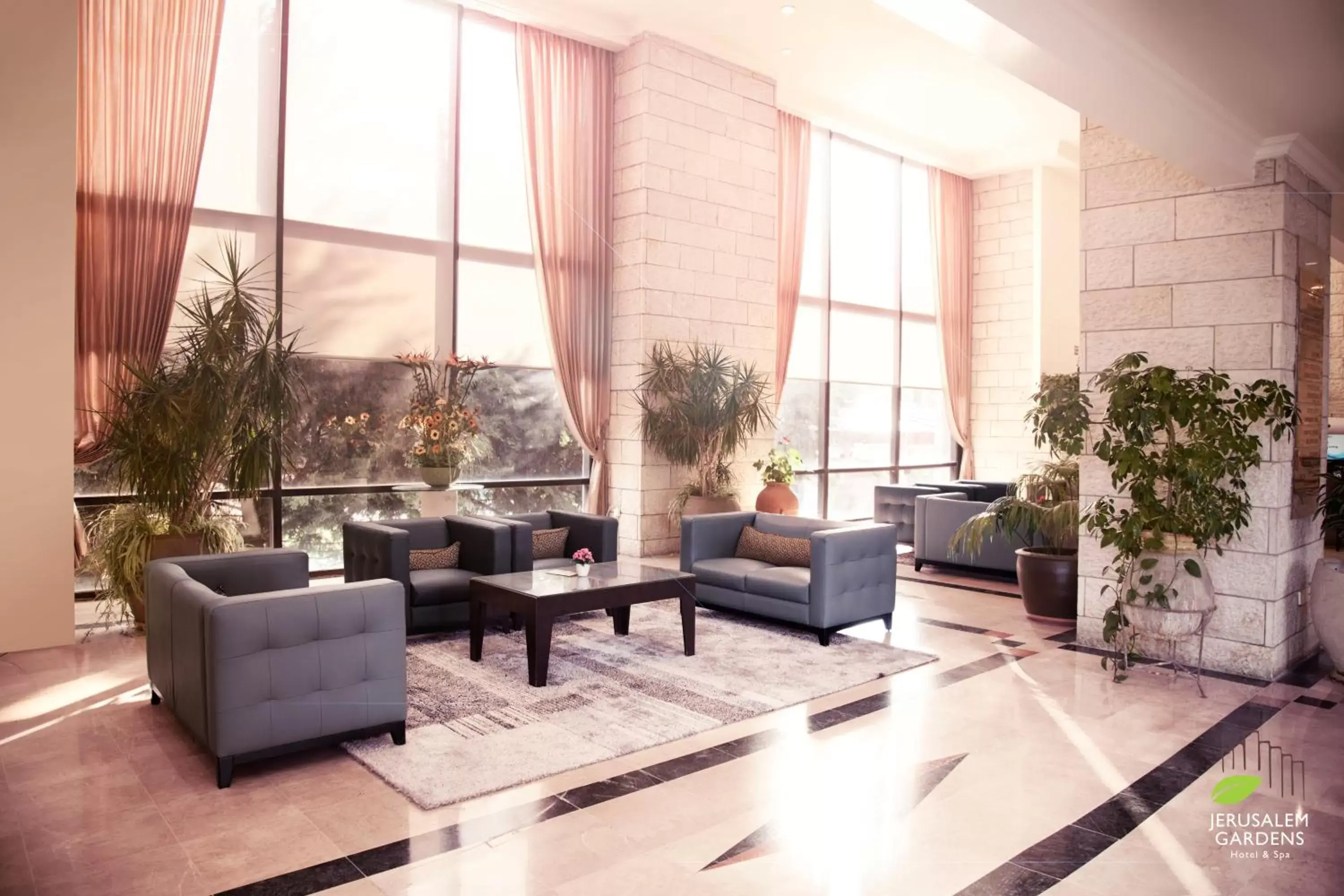 Lobby or reception in Jerusalem Gardens Hotel