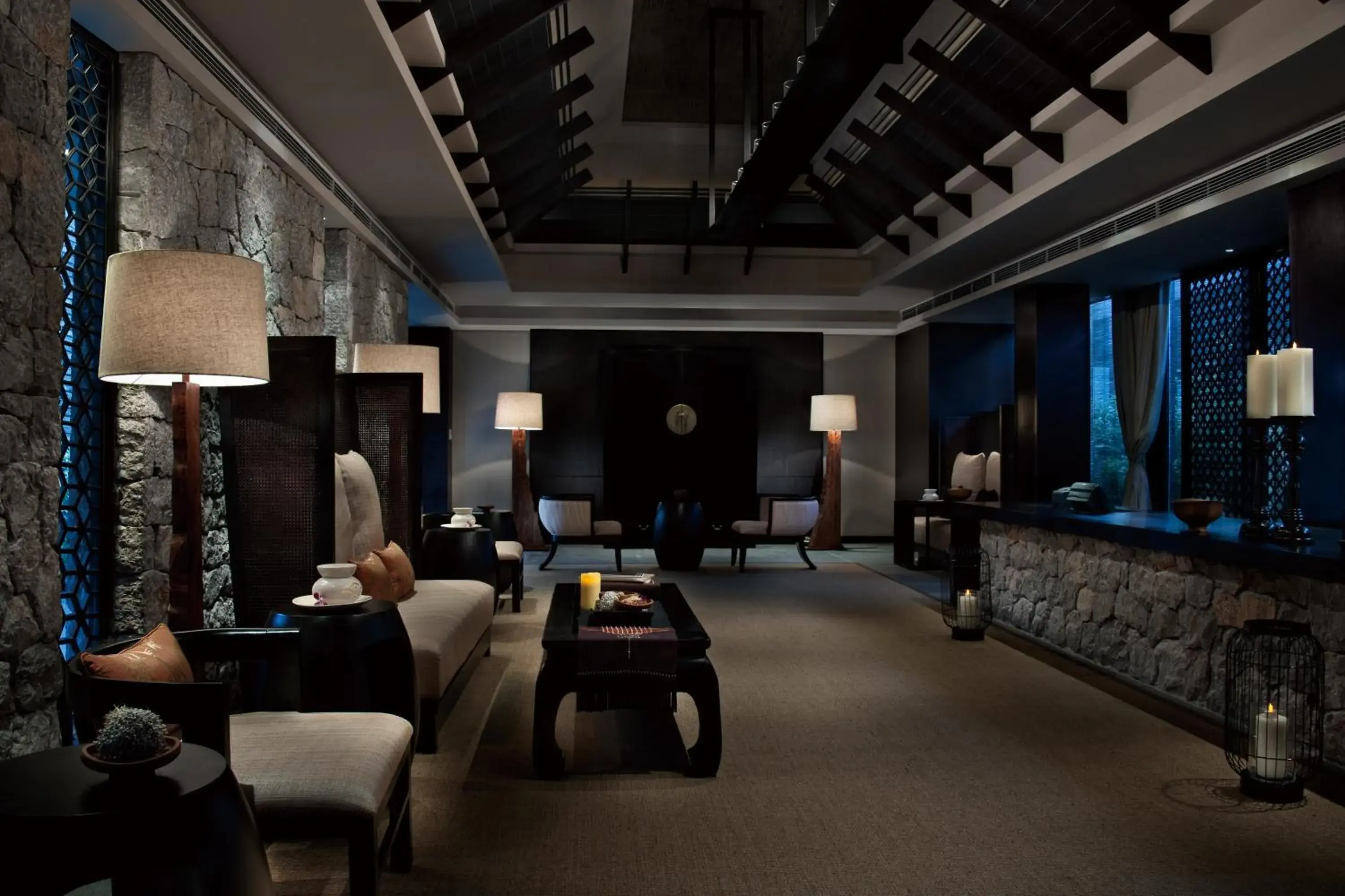 Lounge or bar, Lobby/Reception in Pullman Lijiang Resort & Spa