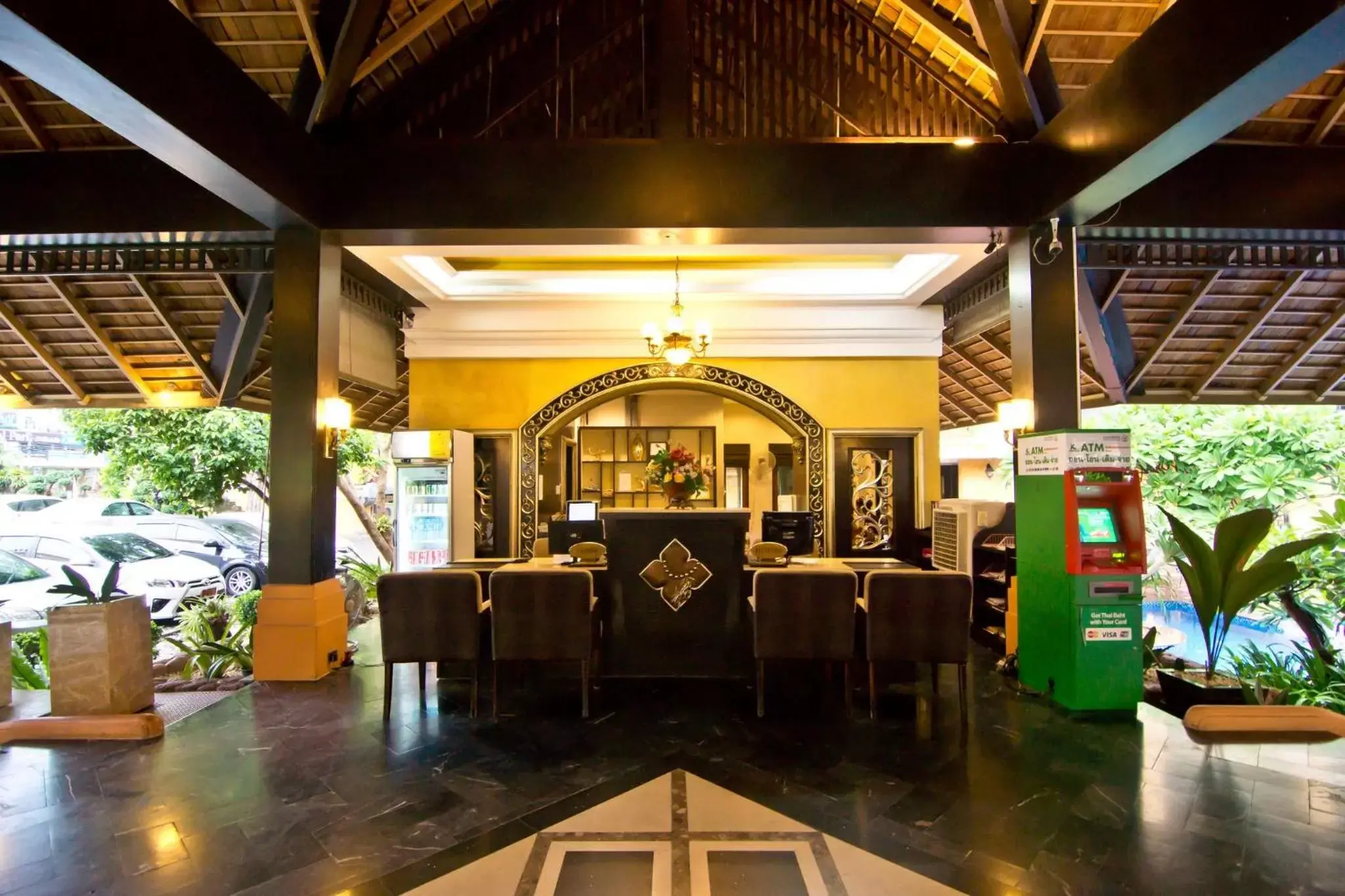 Lobby or reception in LK Mantra Pura Resort