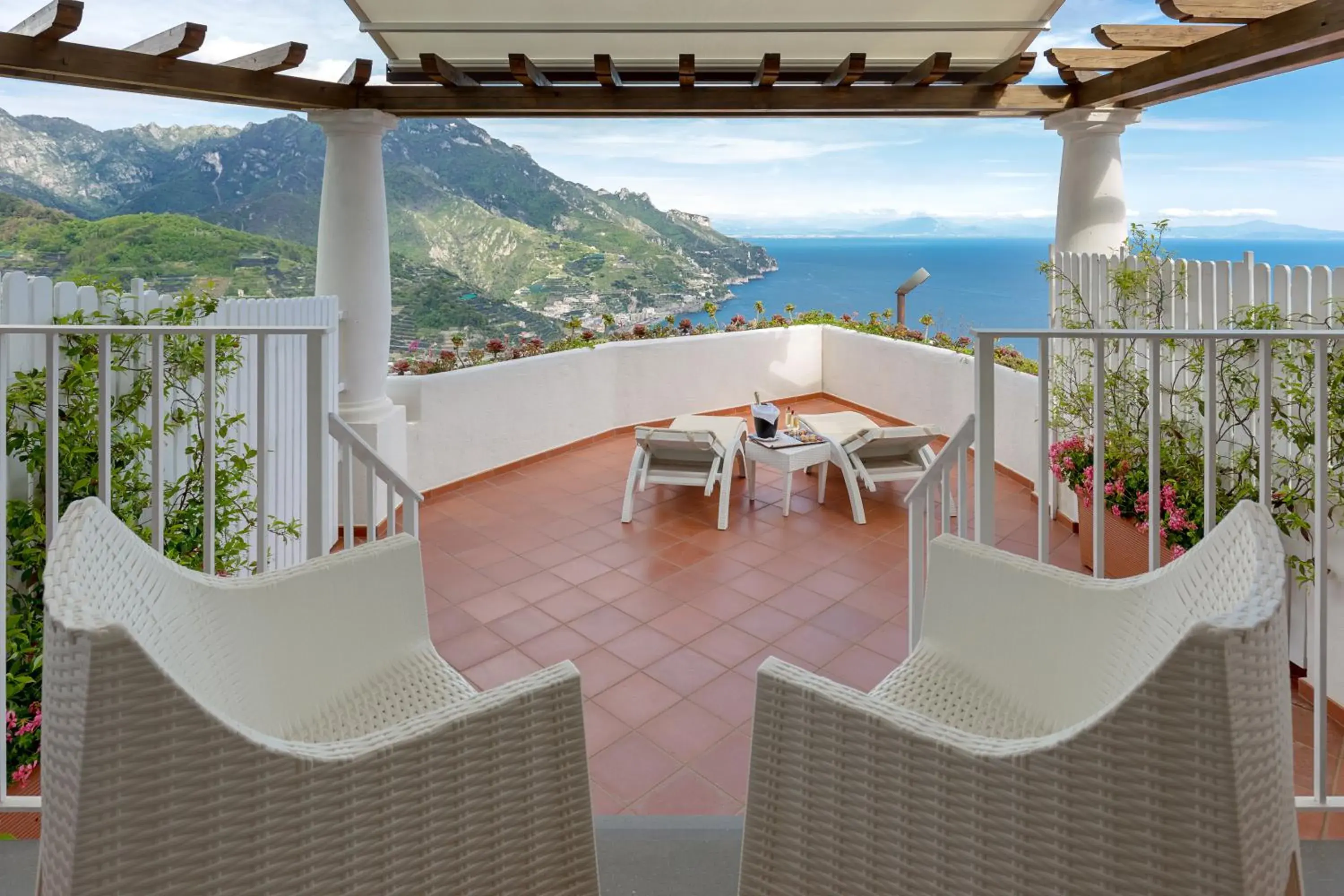 Balcony/Terrace in Villa Piedimonte