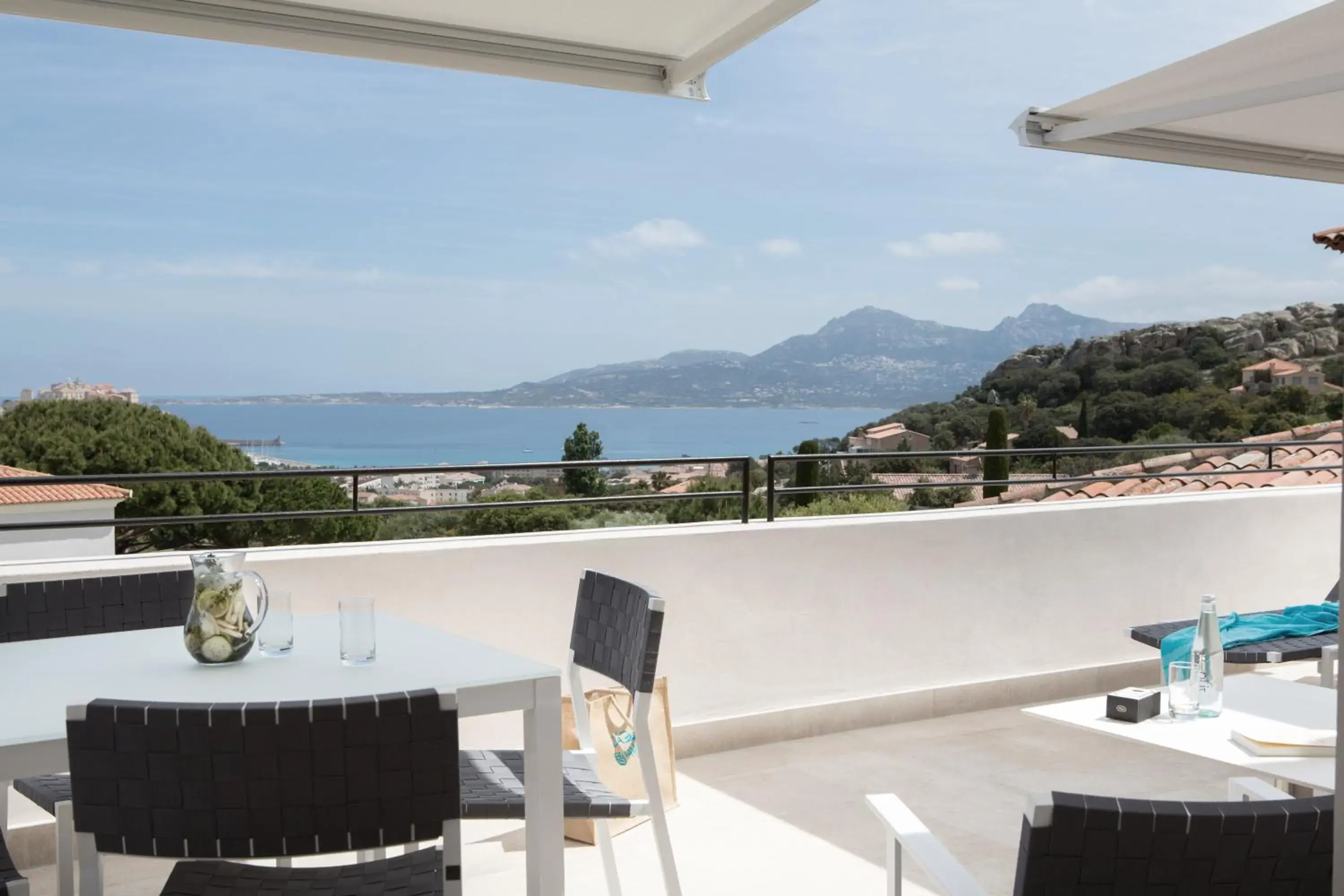 Balcony/Terrace in La Villa Calvi