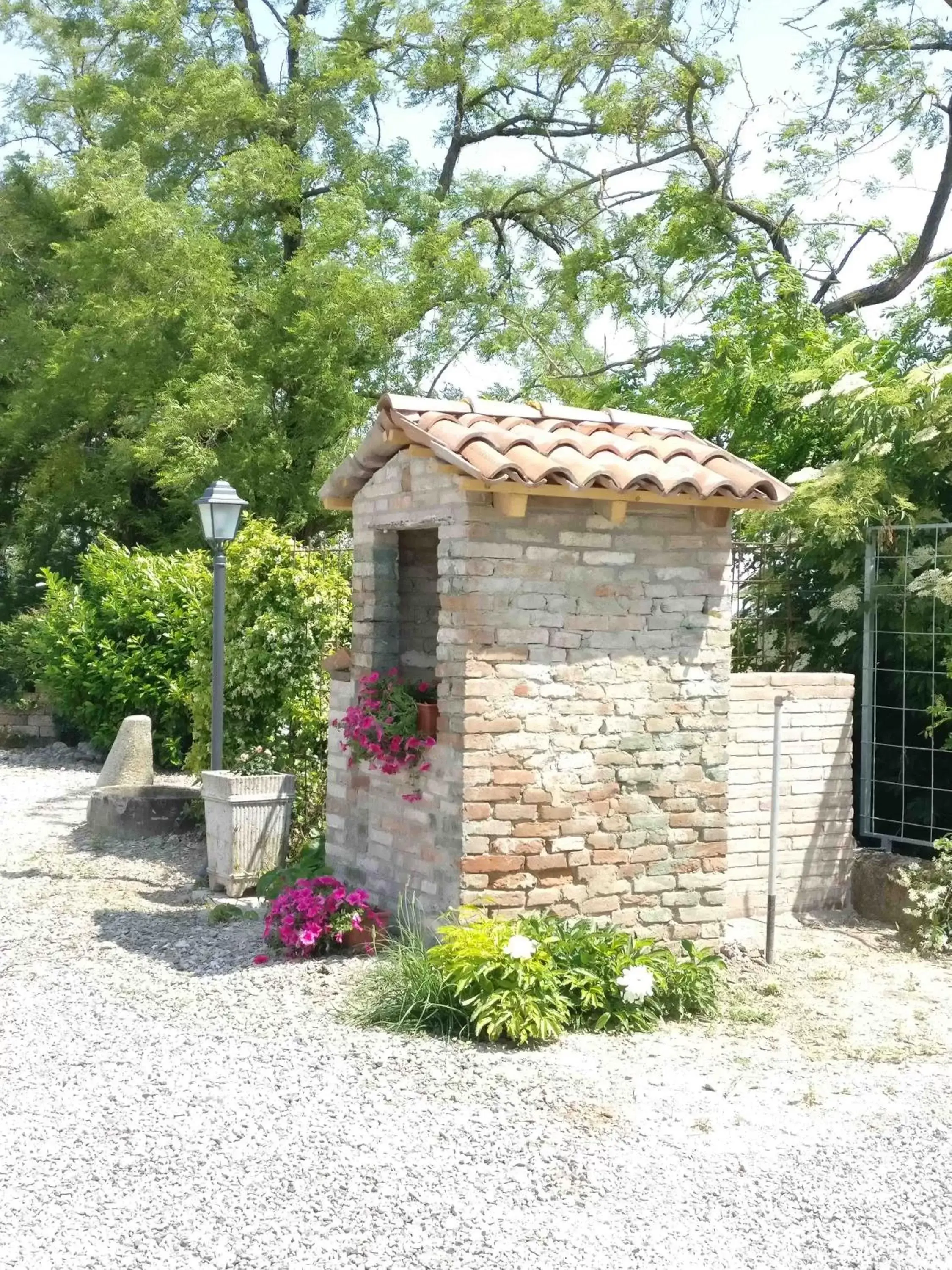 Garden in B&B Molinetto