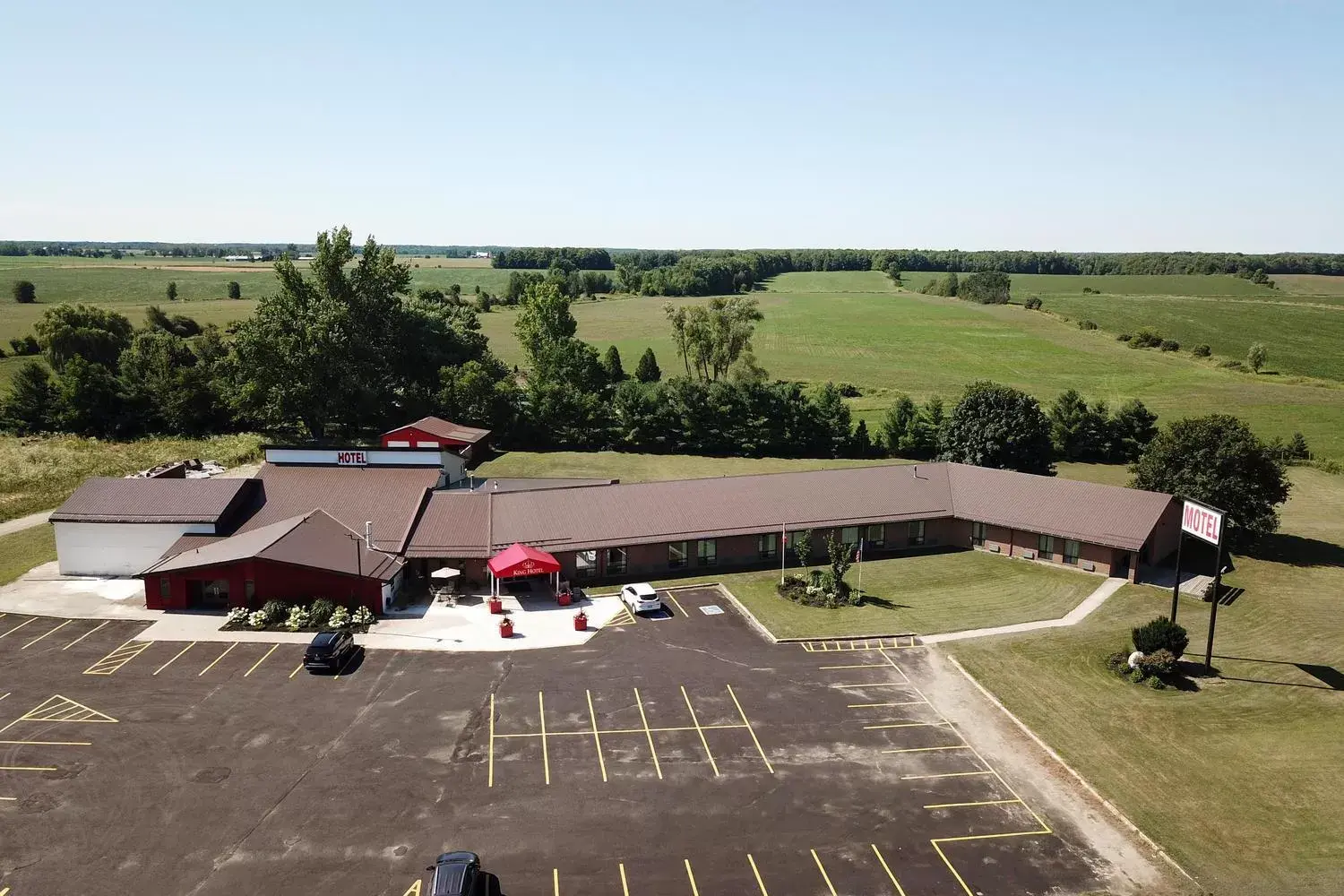 Bird's-eye View in King Hotel