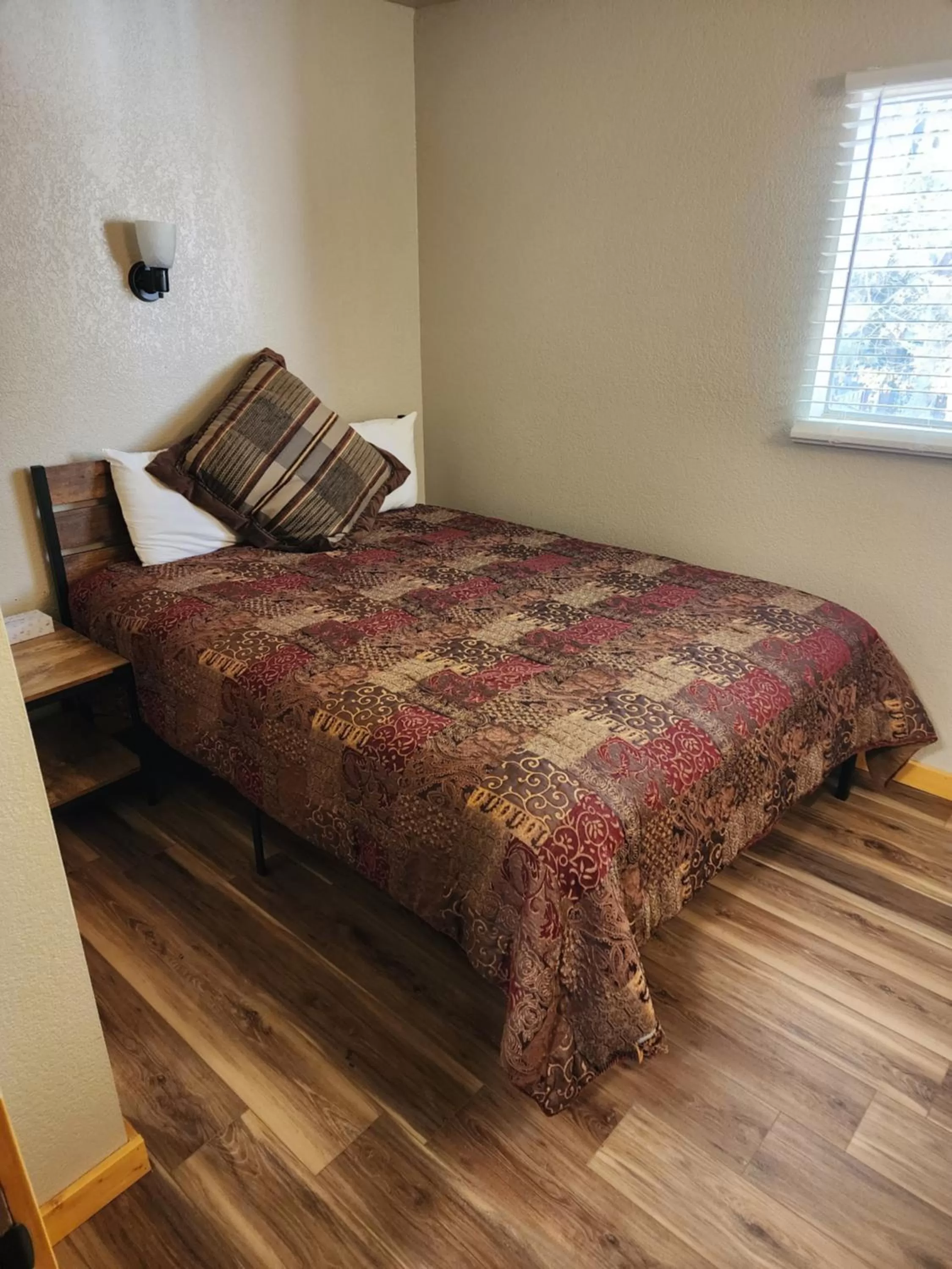Bed in Black Forest Lodge