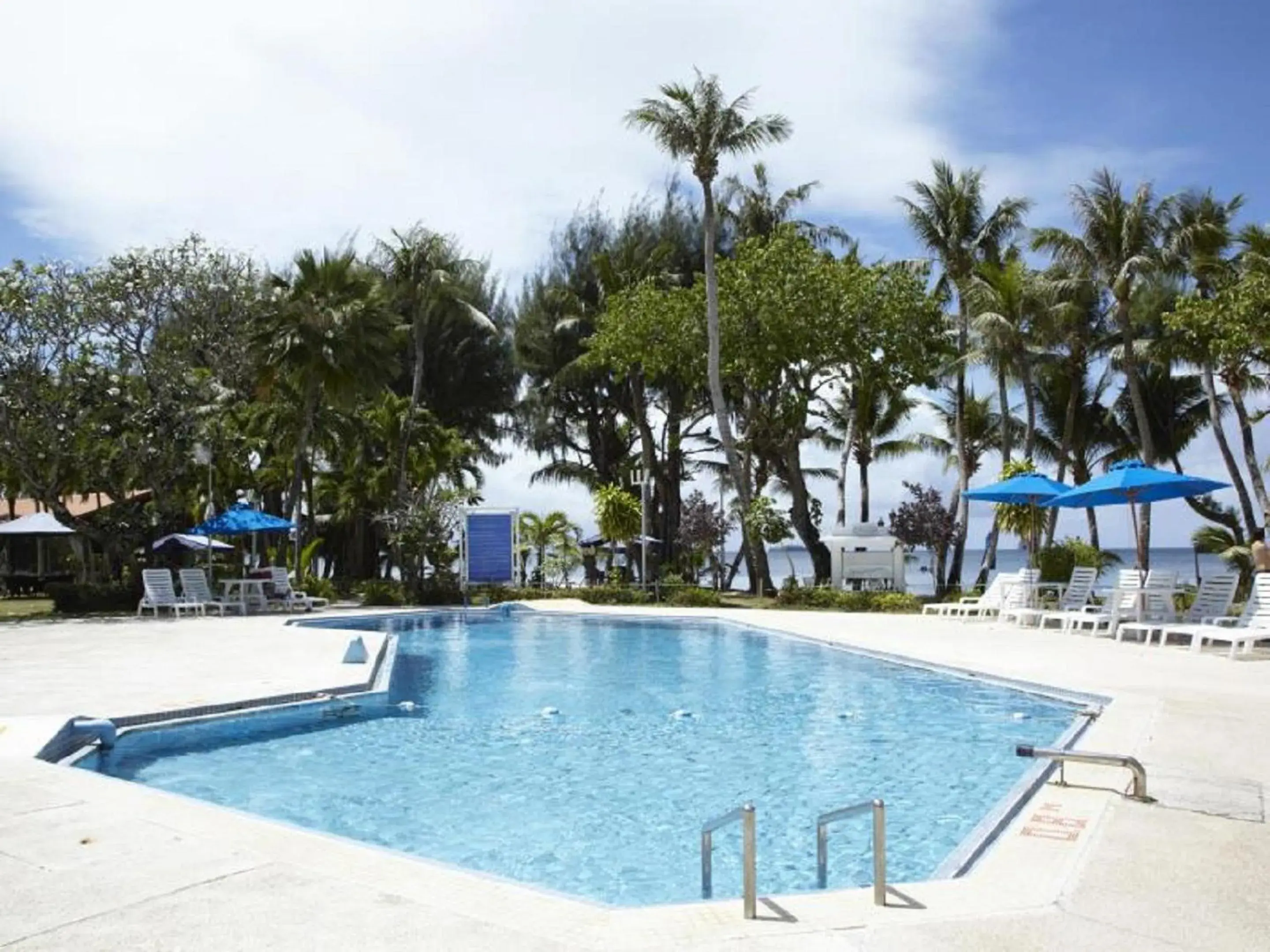 Property building, Swimming Pool in Grandvrio Resort Saipan