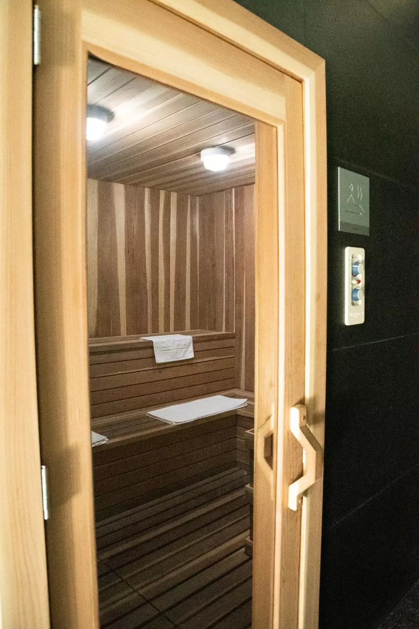 Sauna in QUARTZ HOTEL & SPA