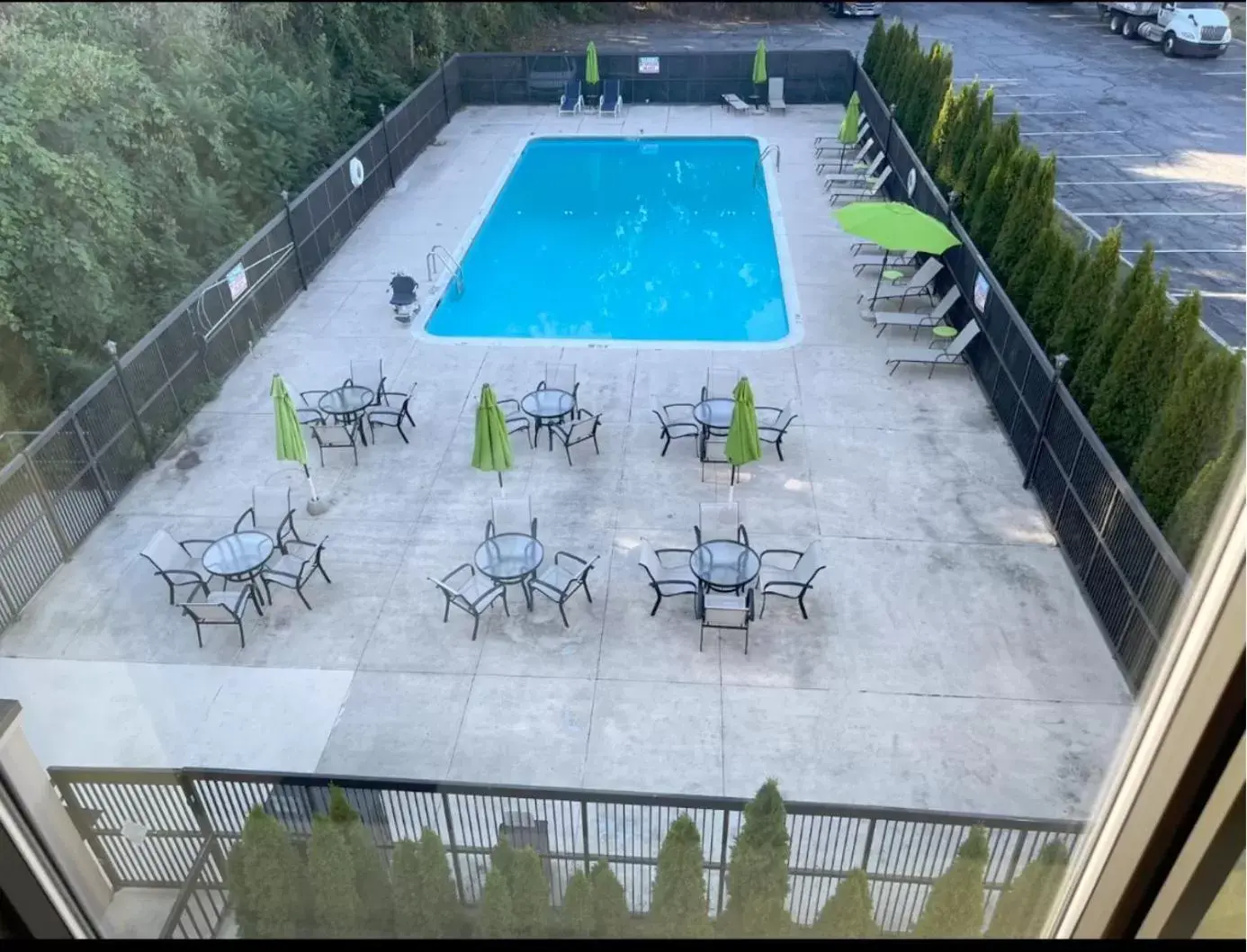 Pool View in Holiday Inn Danbury-Bethel at I-84, an IHG Hotel