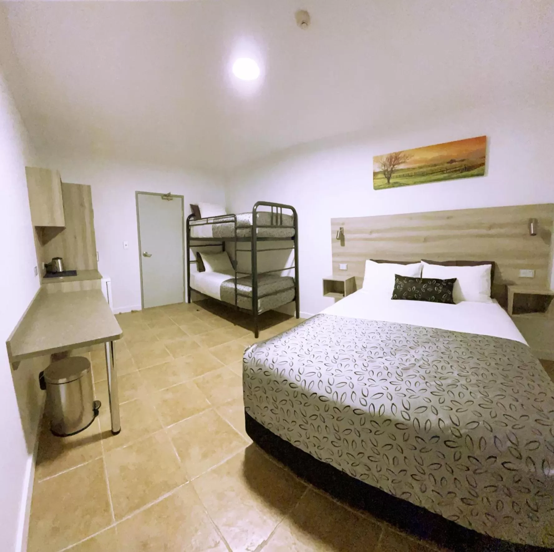 Bed in Childers Oasis Motel