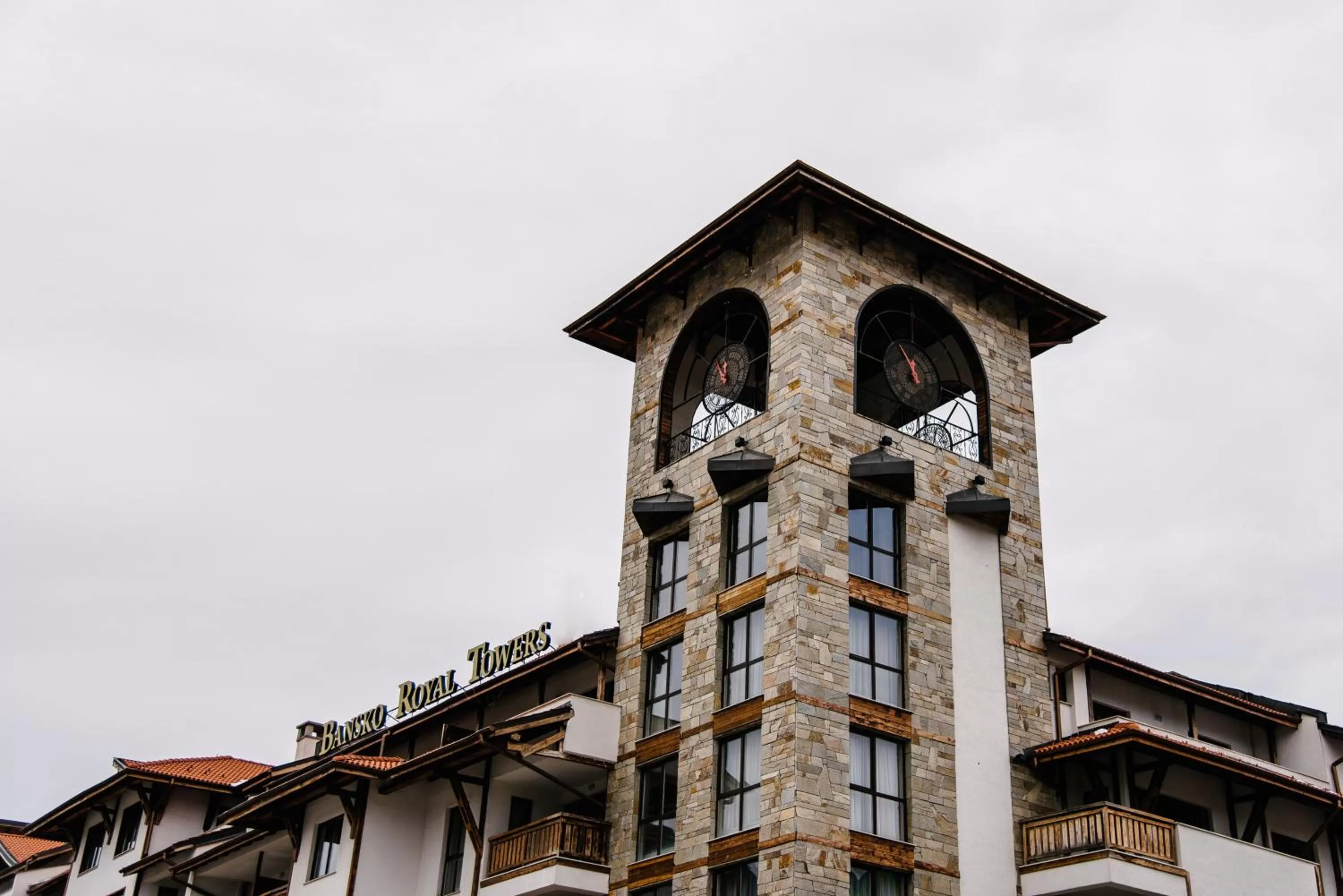 Property building in Bansko Royal Towers Hotel