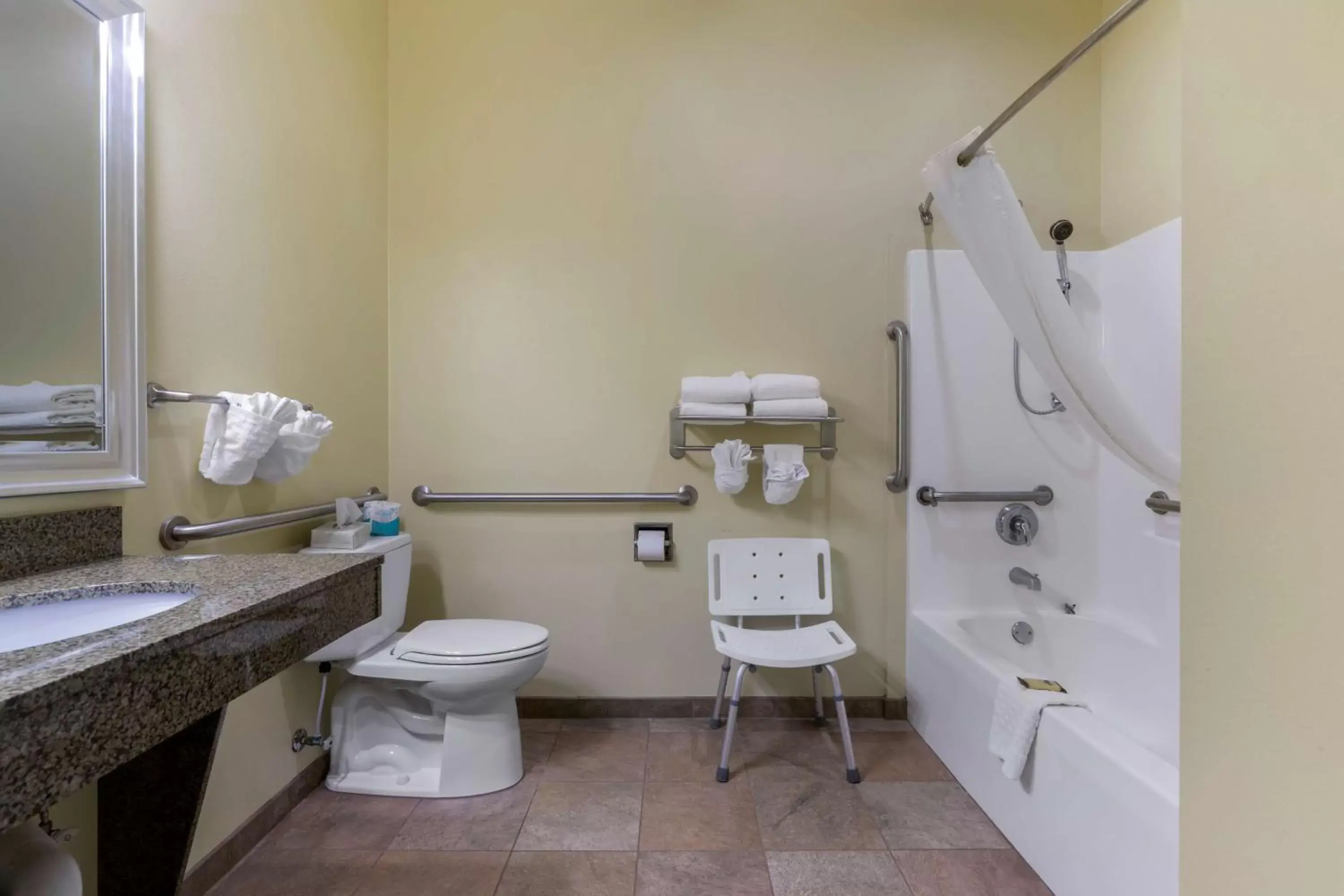 Bathroom in Best Western Plus Brunswick Inn & Suites