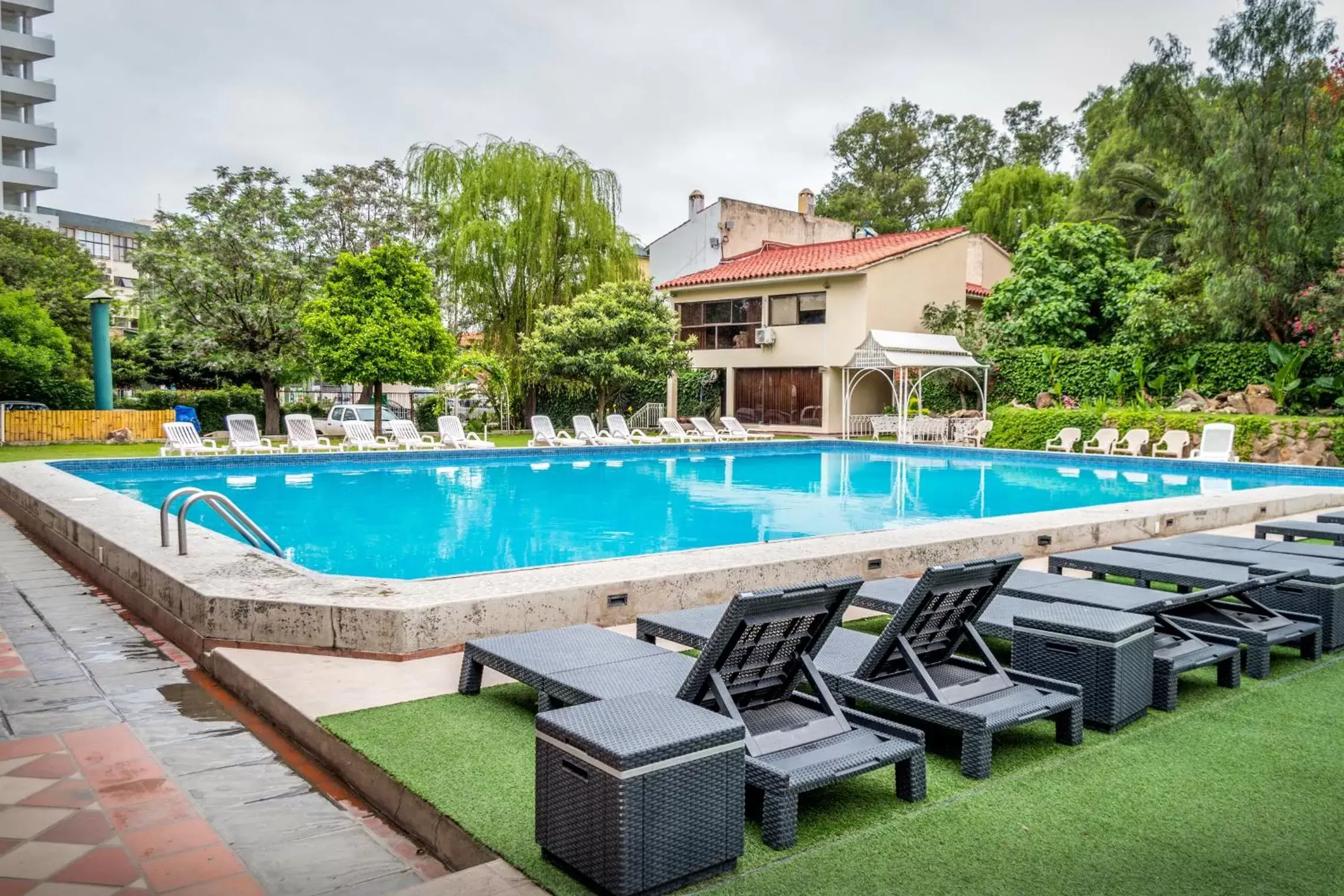 View (from property/room), Swimming Pool in Hotel Los Ceibos