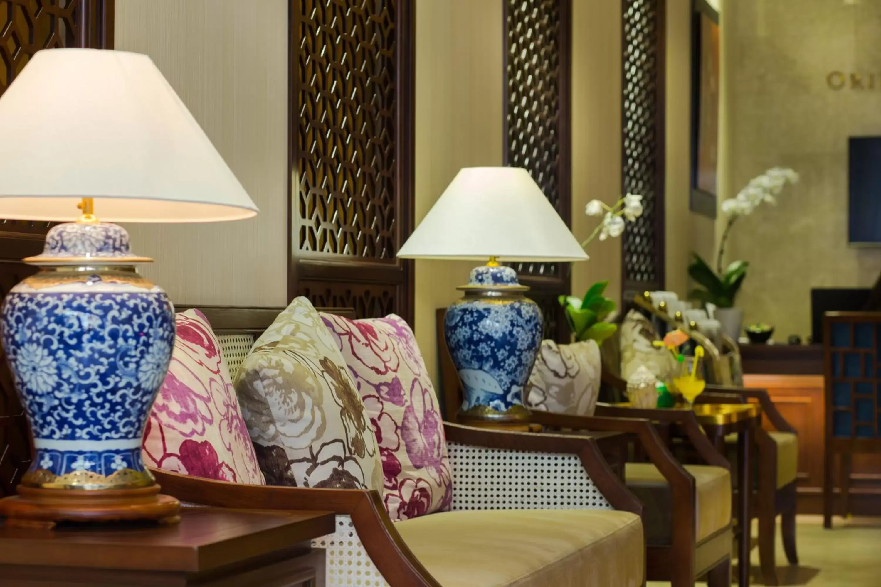 Lobby or reception in Oriental Suites Hotel & Spa Lobby or reception in Oriental Suites Hotel & Spa