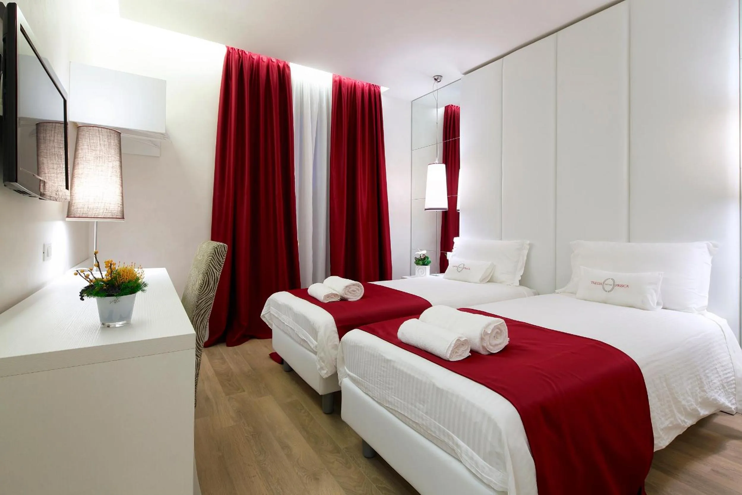 Bedroom, Bed in Tullia&Prisca Relais