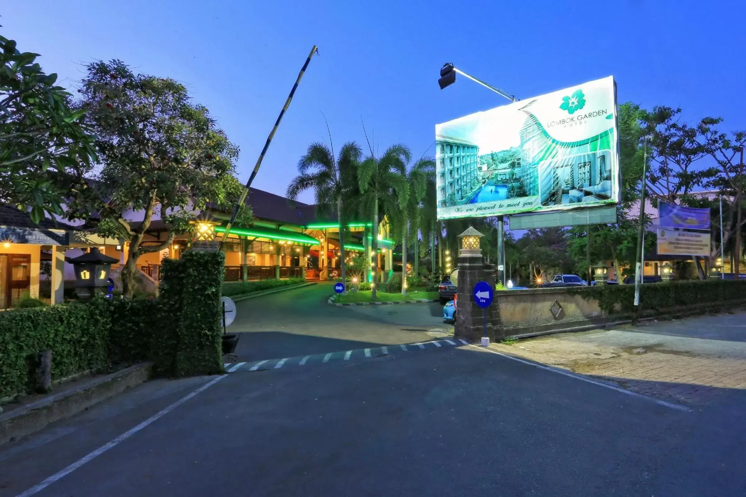 Facade/entrance, Property Building in Lombok Garden Hotel