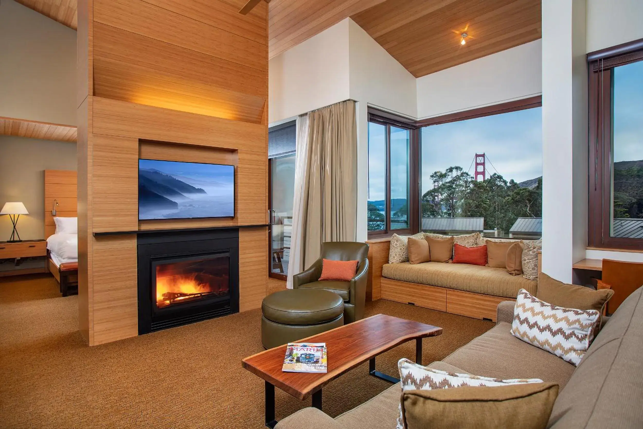 Living room, Seating Area in Cavallo Point