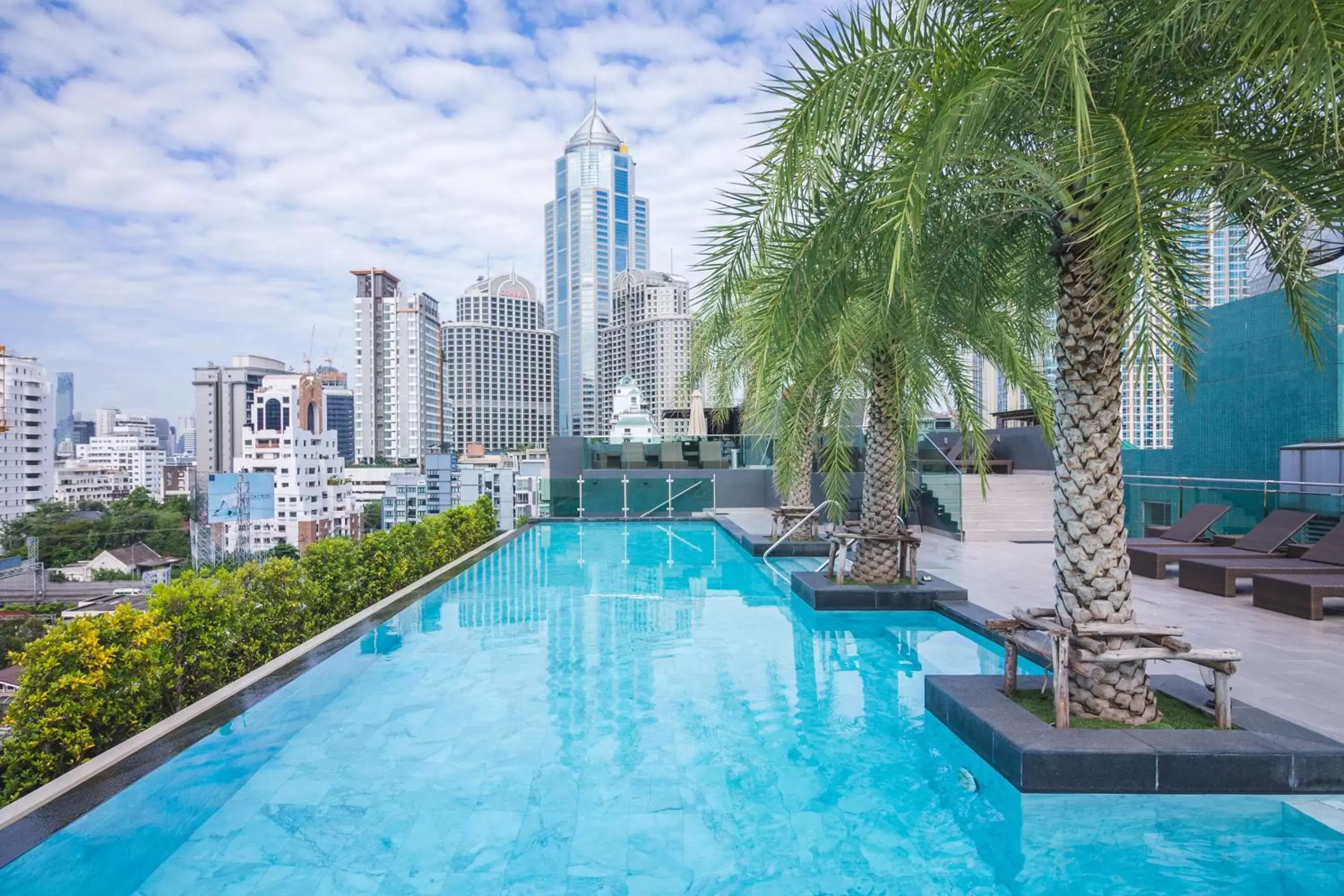 Pool view, Swimming Pool in SureStay Plus Hotel by Best Western Sukhumvit 2