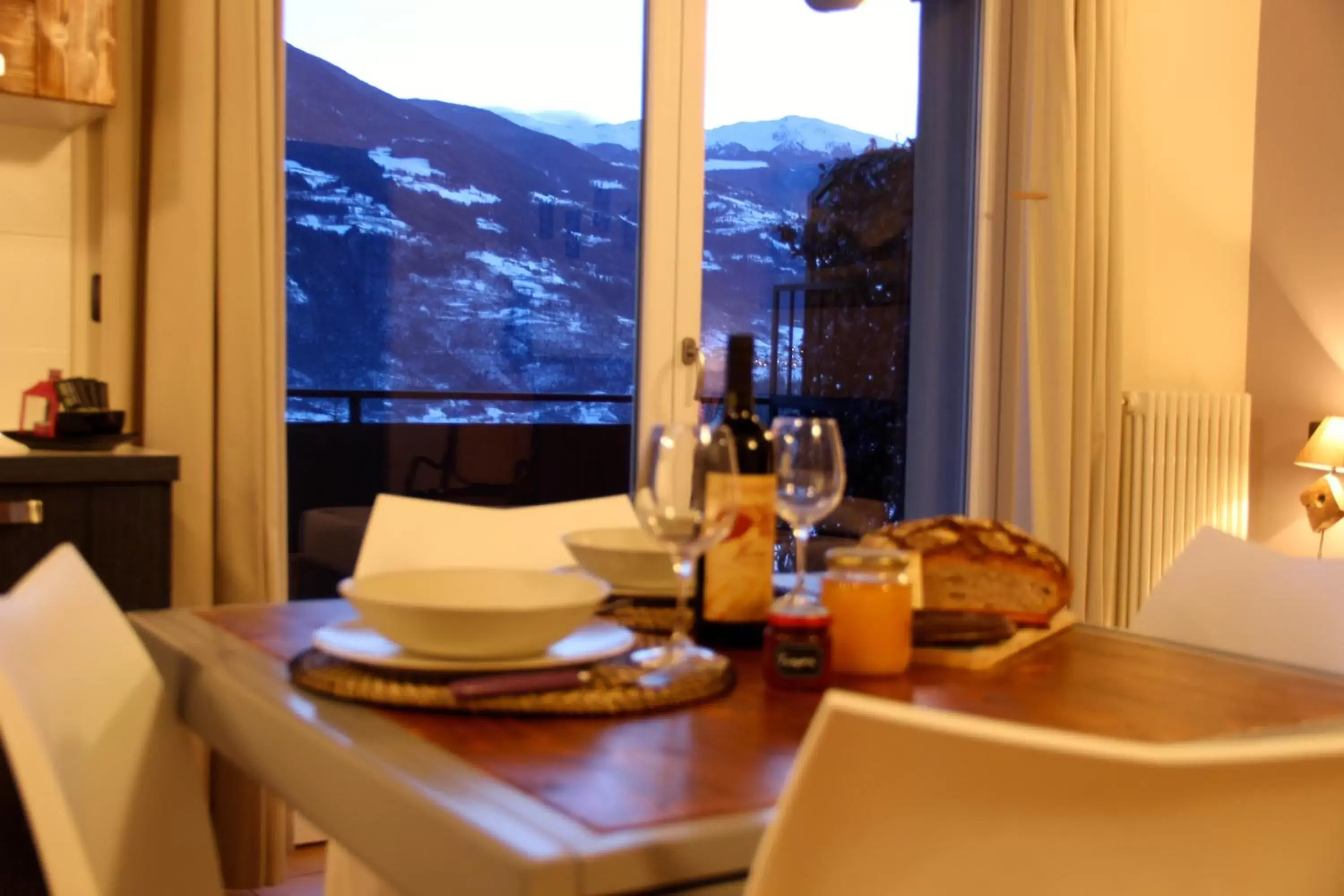 Mountain view, Dining Area in Case Appartamenti Vacanze Da Cien