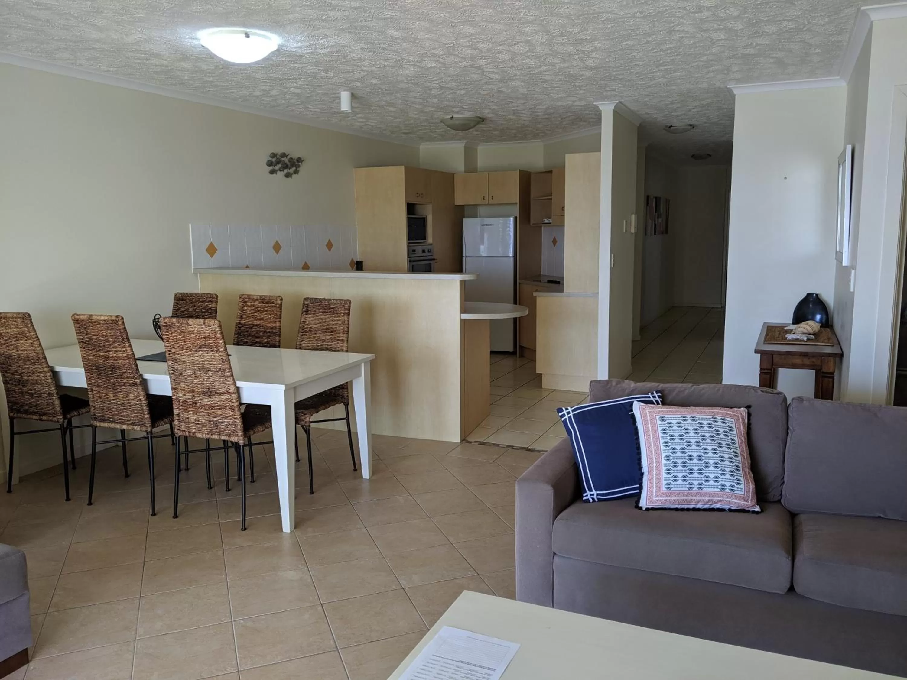 Dining area in Moorings Beach Resort