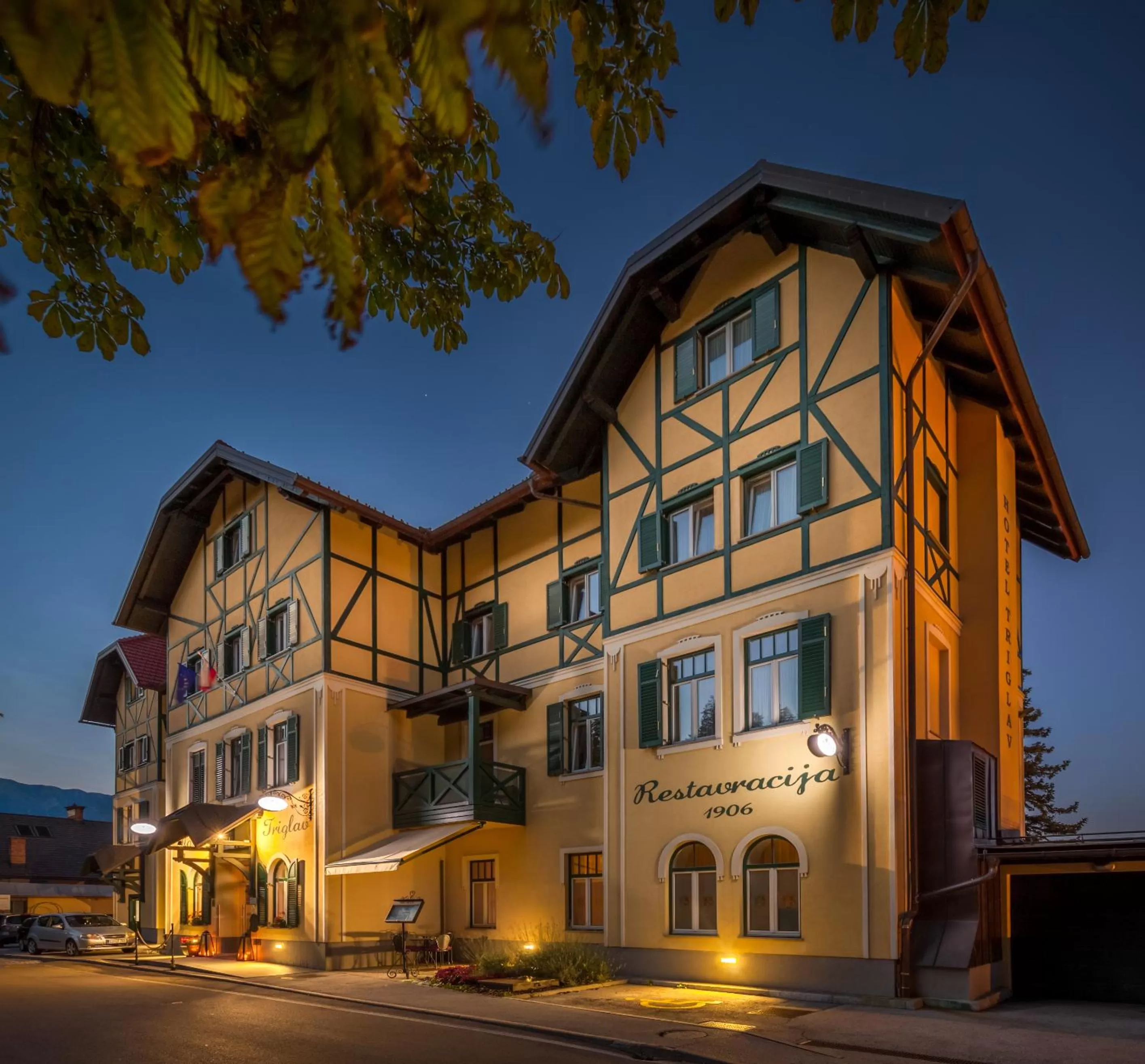 Property building in Hotel Triglav