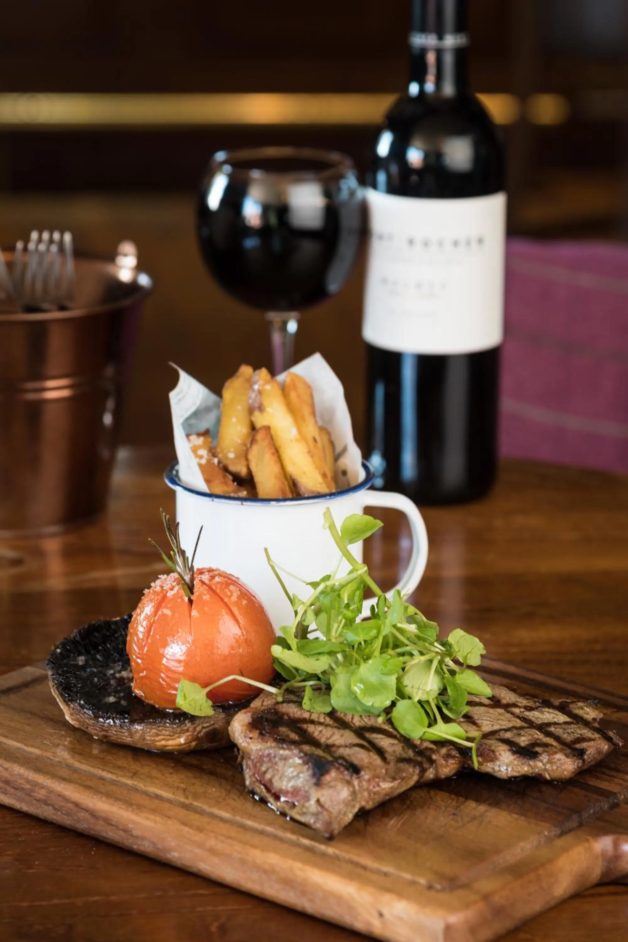 Food close-up in Boat Country Inn and Restaurant