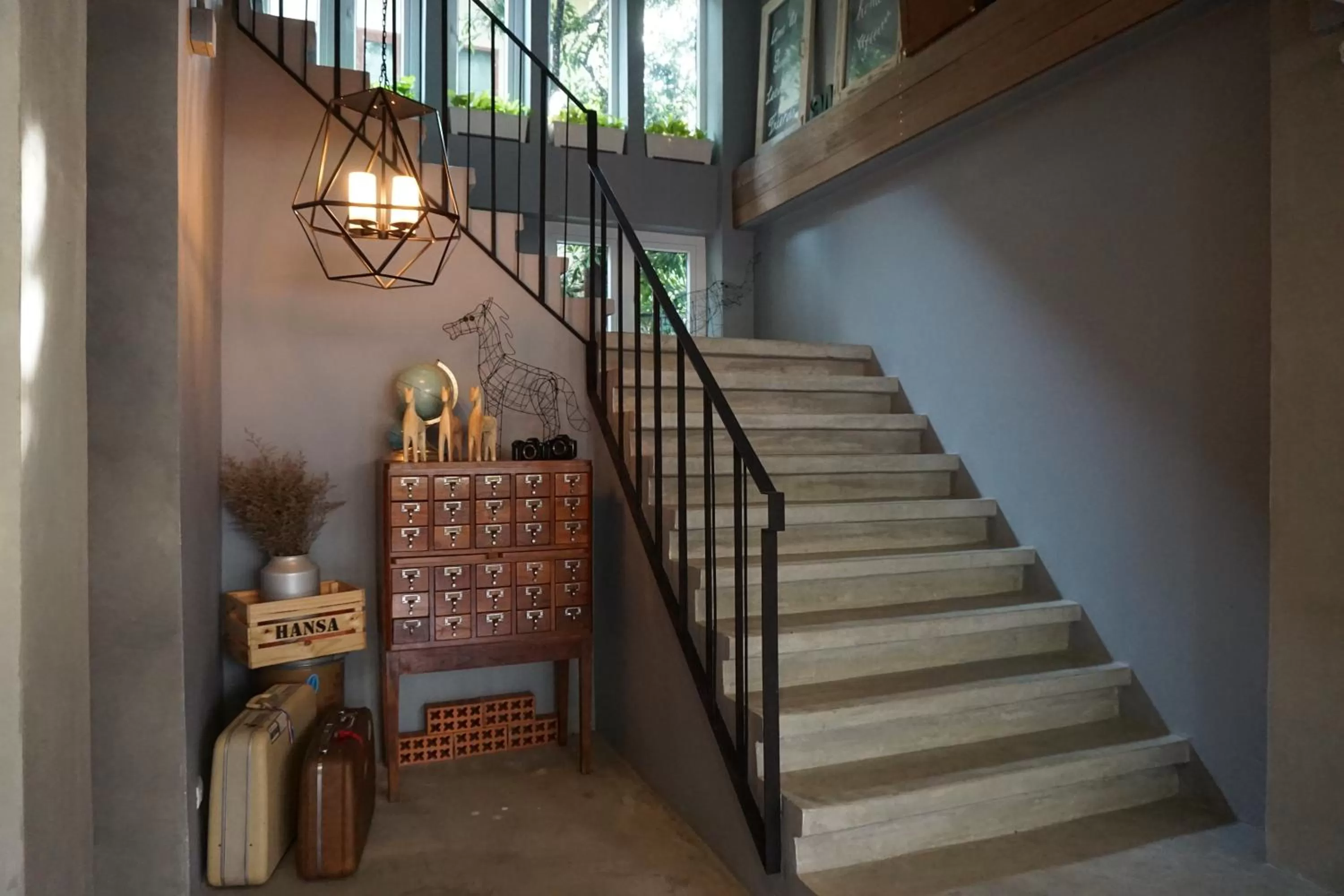 Lobby or reception in Hansa Bangkok House